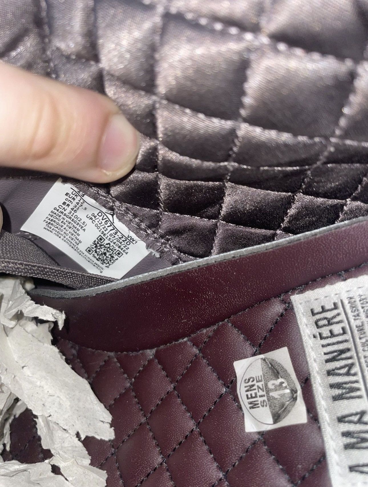 A Ma Maniere × Jordan Brand Jordan 4 Retro SP A Ma Maniére Violet Ore Size US 13 / EU 46 - 14 Thumbnail