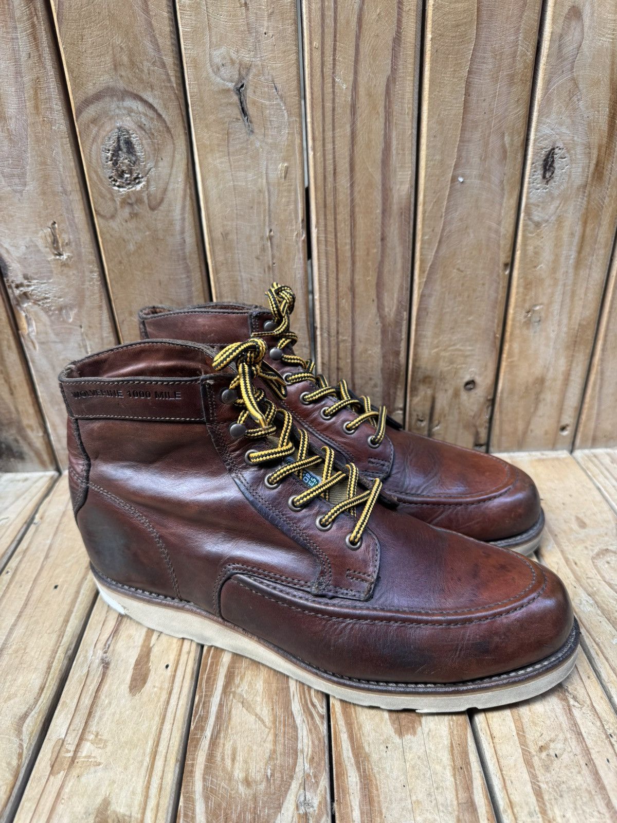 Wolverine Wolverine 1000 Miles x Filson brown leather boots UK 8 USA 9 Size US 9 / EU 42 - 9 Thumbnail