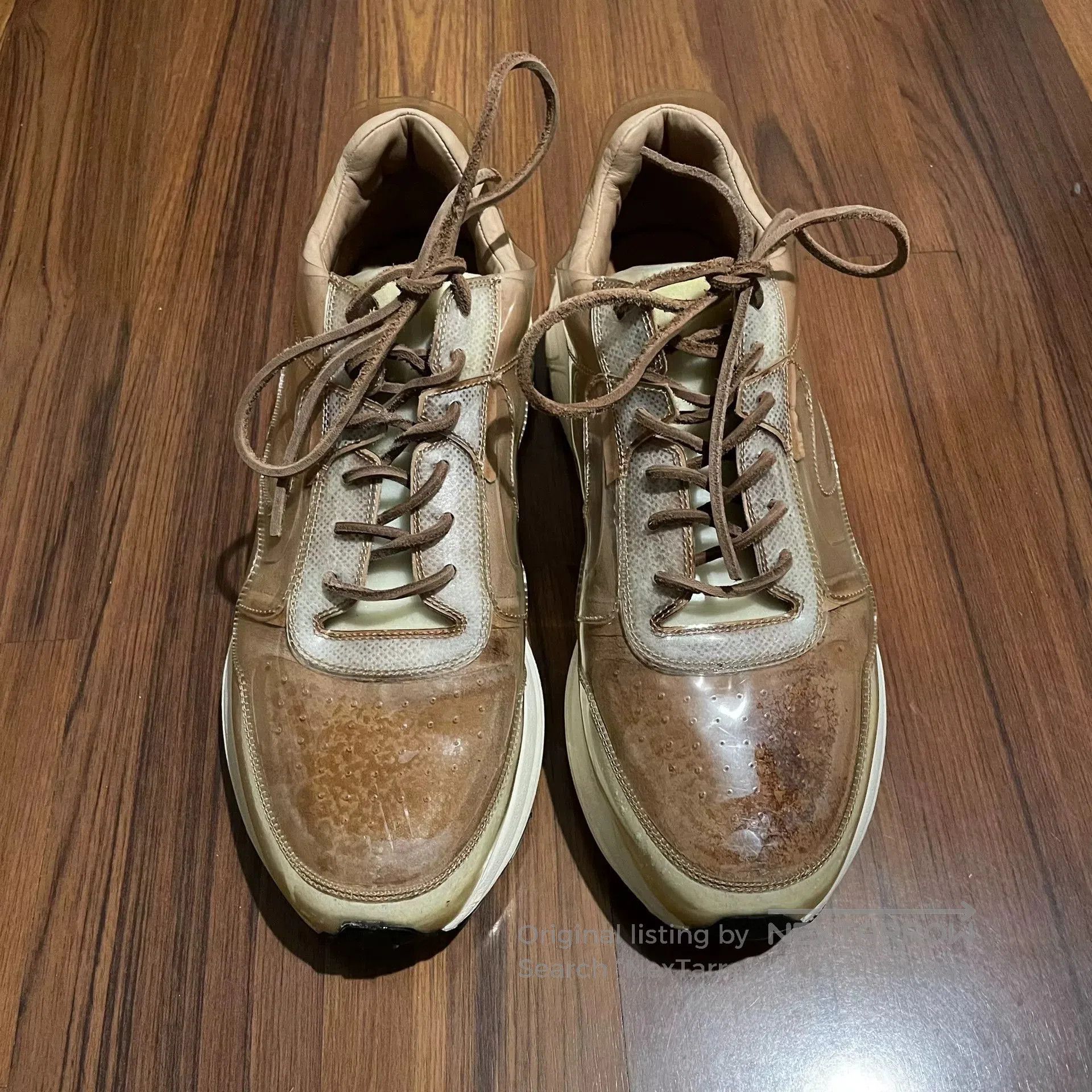 Buttero BUTTERO PVC Leather Lining Vibram Sneakers. Size US 9 / EU 42 - 1 Thumbnail