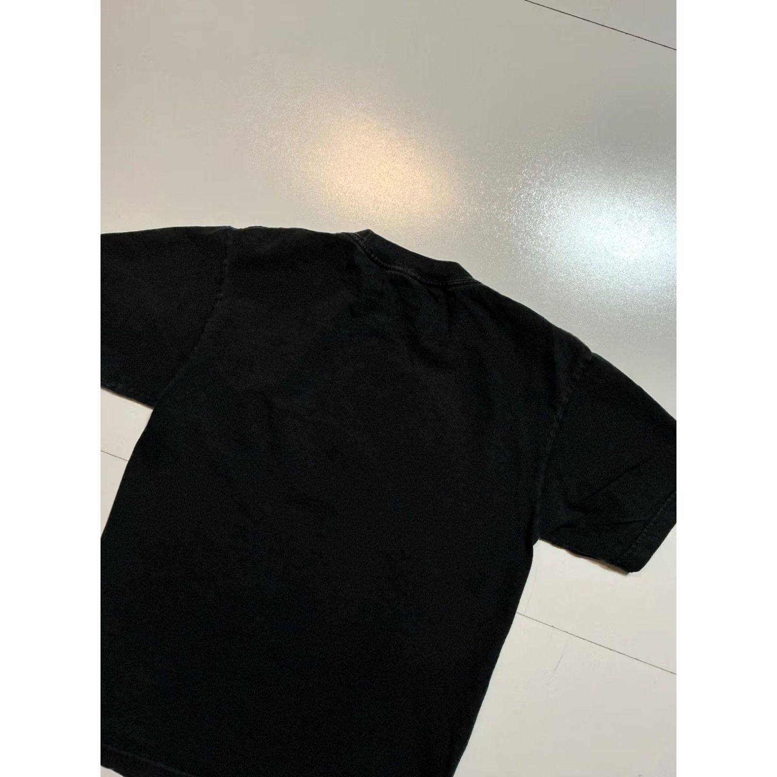 Black Scale VINTAGE Black Scale Scvle Cherub Angels Spellout Graphic Black S/S Crewneck T-Shirt Sz.S Mens Size US S / EU 44-46 / 1 - 4 Thumbnail