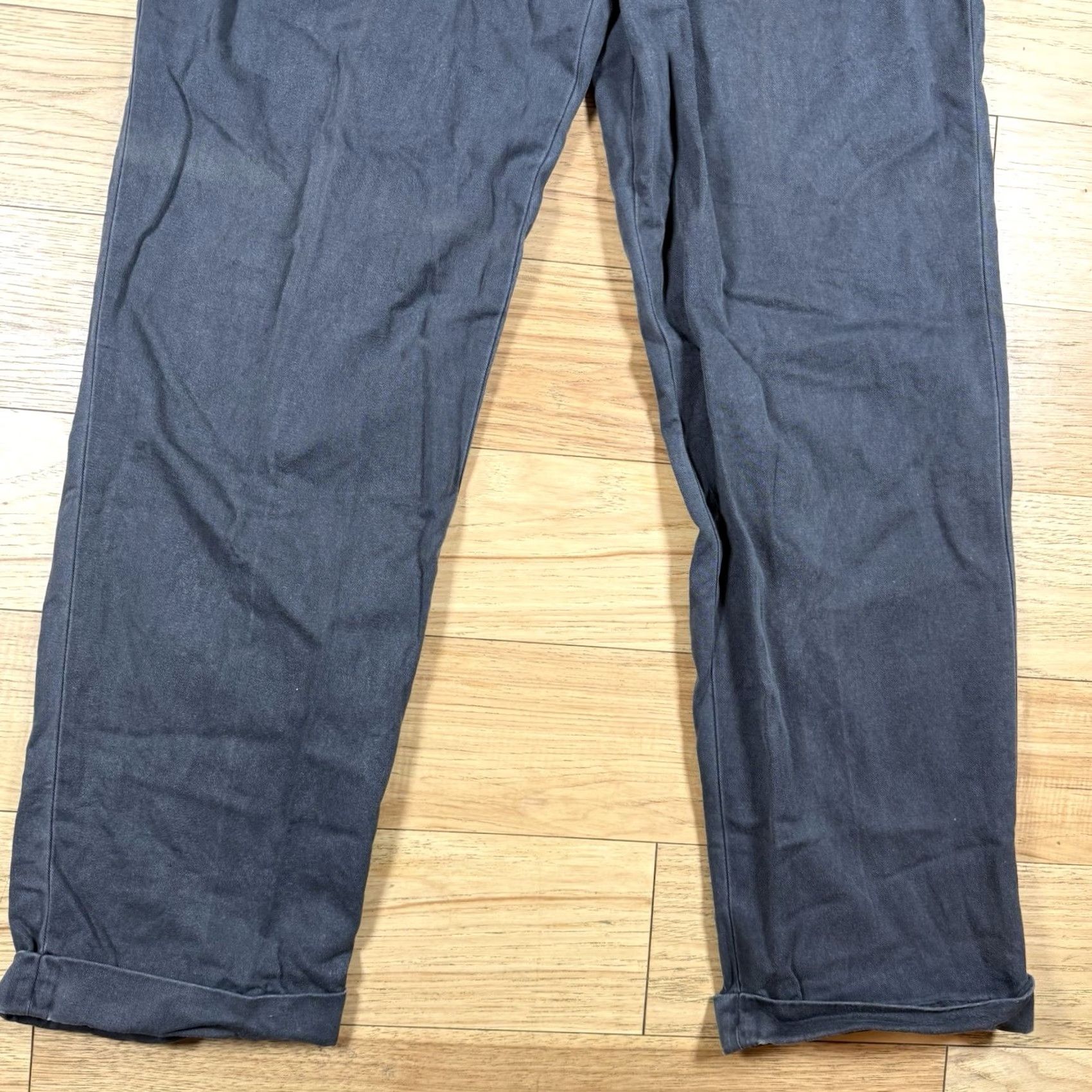 Polo Ralph Lauren VINTAGE Polo Ralph Lauren Chino Pants Women’s 6 Black Pleated Cuffed Chino Pants Womens 6 Black Cuffed Size 28" / US 6 / IT 42 - 2 Thumbnail