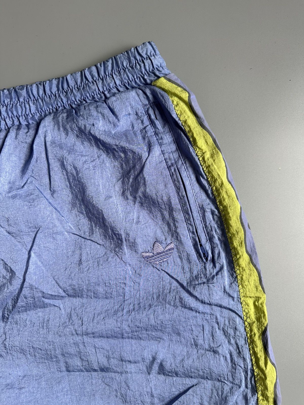 Adidas Vintage 80s Adidas Nylon Tracksuit Jacket Pants Size M Size US M / EU 48-50 / 2 - 16 Thumbnail