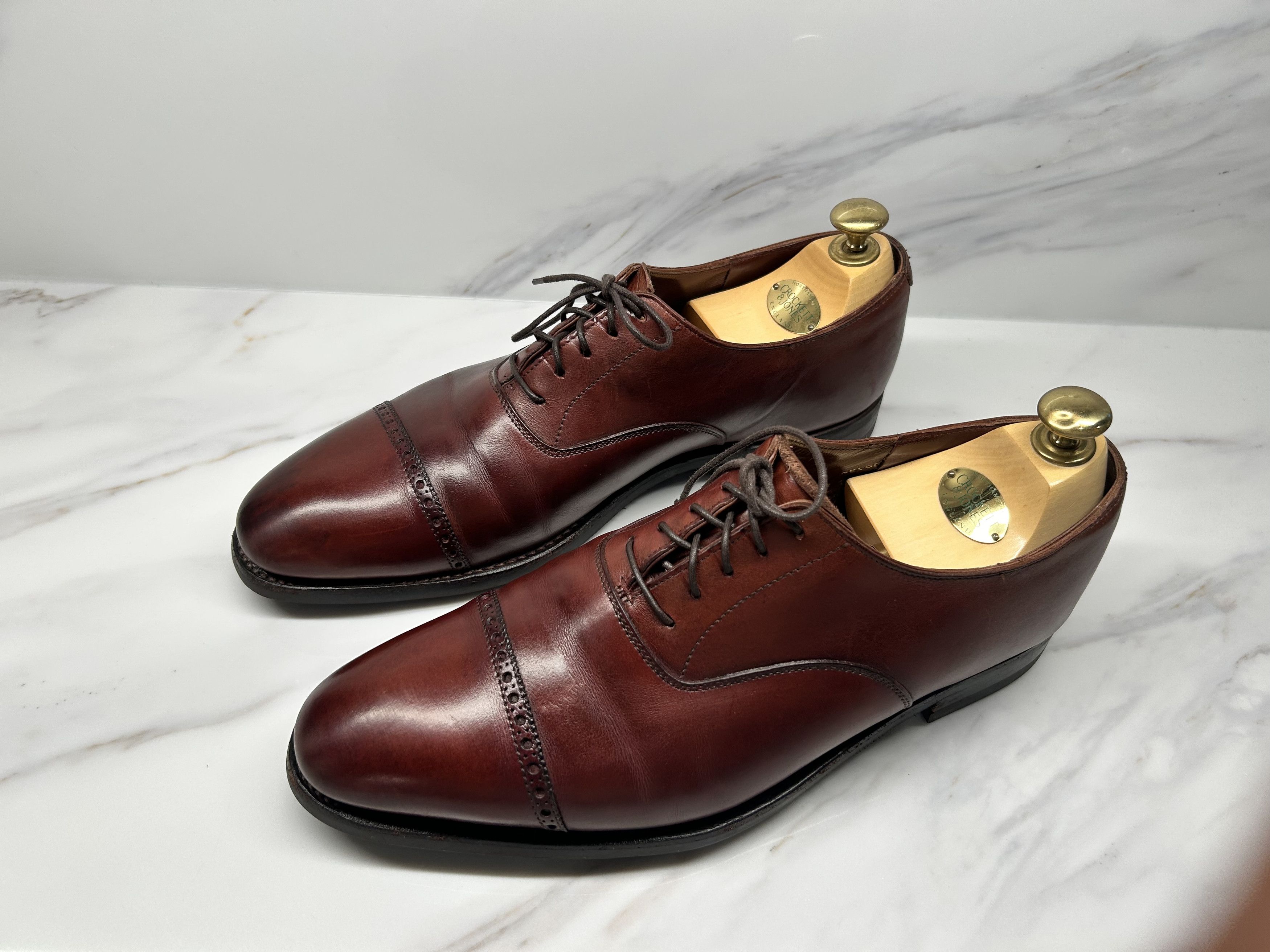 Crockett & Jones Crockett & Jones Belgrave Handgrade Oxford Size US 9.5 / EU 42-43 - 1 Thumbnail