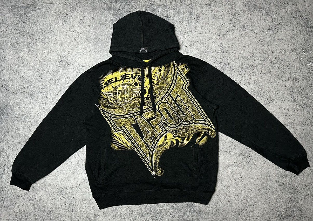 Tapout Vintage Tapout MMA Hoodie Y2K Affliction Style Size US XL / EU 56 / 4 - 5 Thumbnail