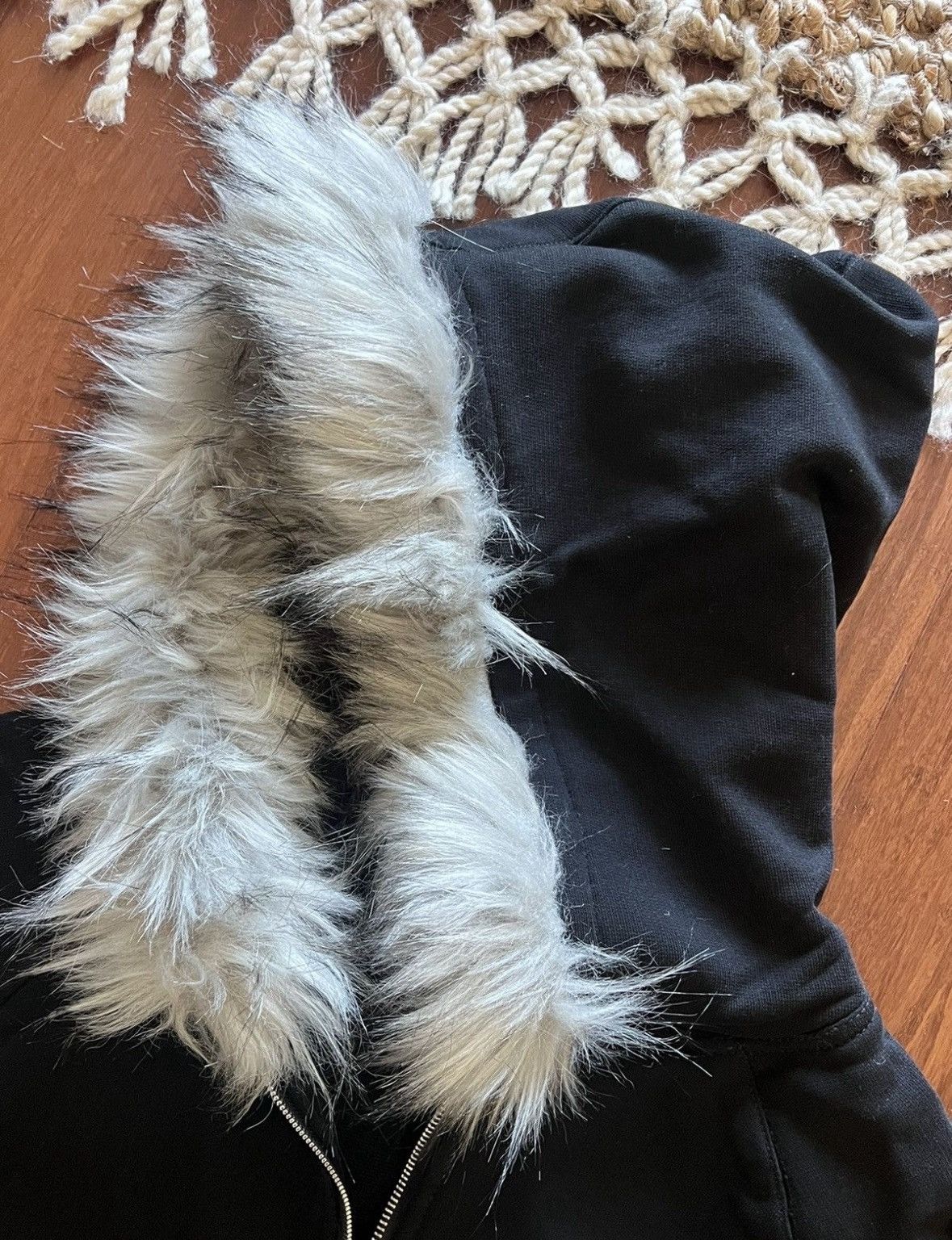 Corrupt Kid Fur Hoodie Zip up