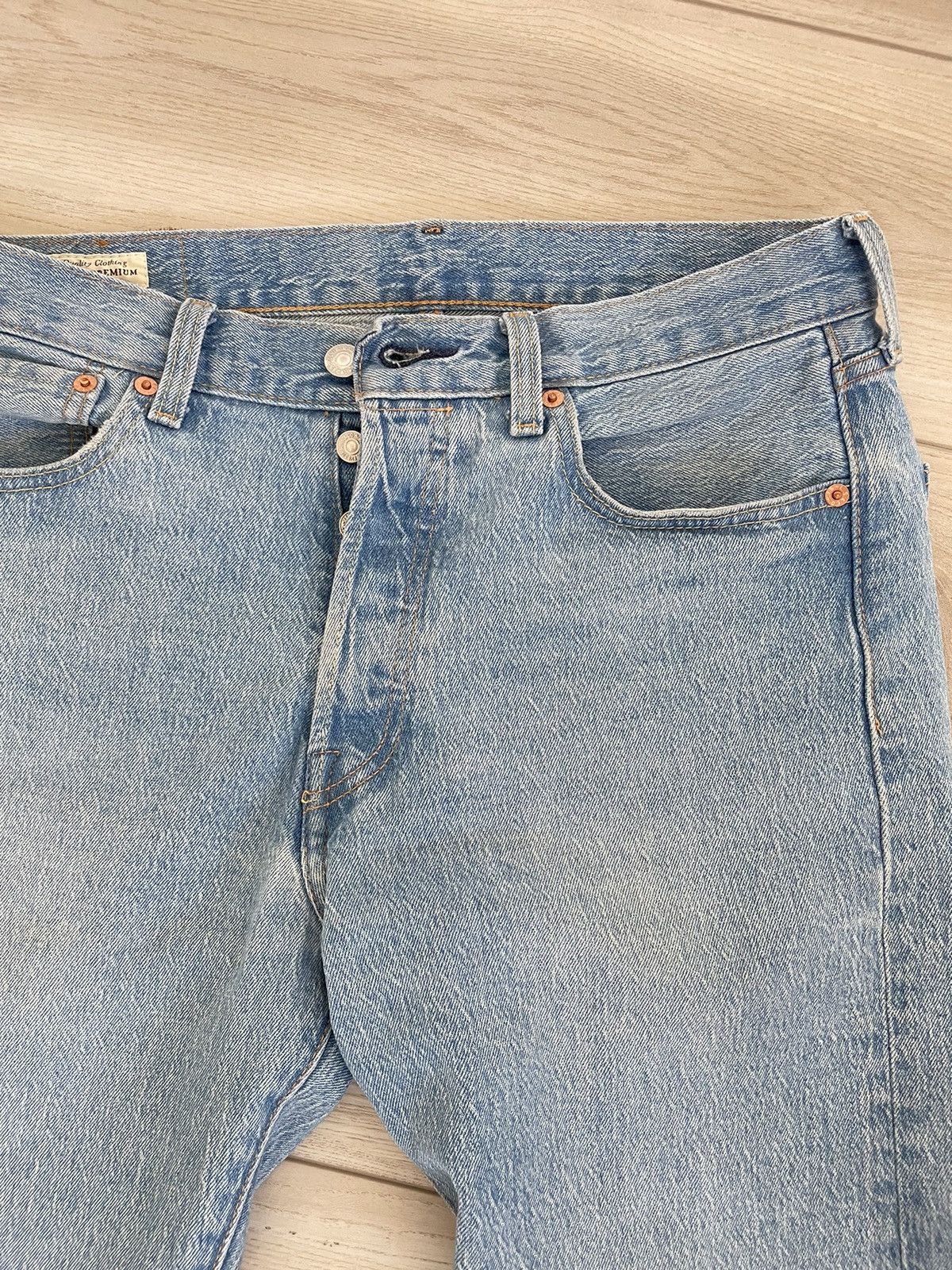 Levi's Vintage Clothing Levi’s Denim Jeans 501 32x32 Size US 32 / EU 48 - 2 Thumbnail