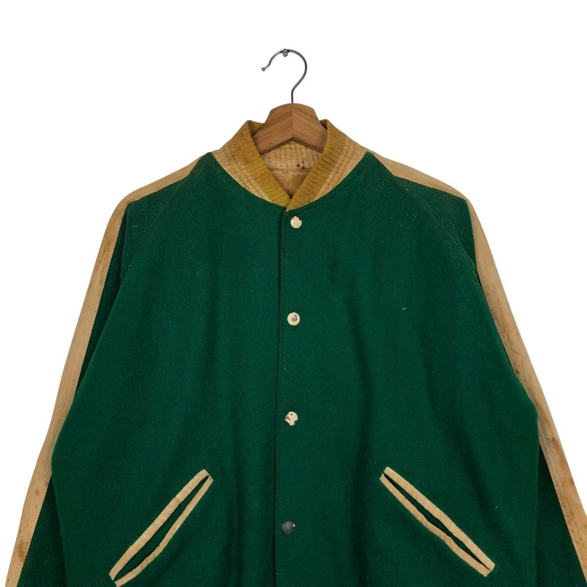 Vintage 🔥TRUE VINTAGE 1960’s VARSITY JACKET SPORTSWEAR LETTERMAN USA Size US M / EU 48-50 / 2 - 5 Thumbnail