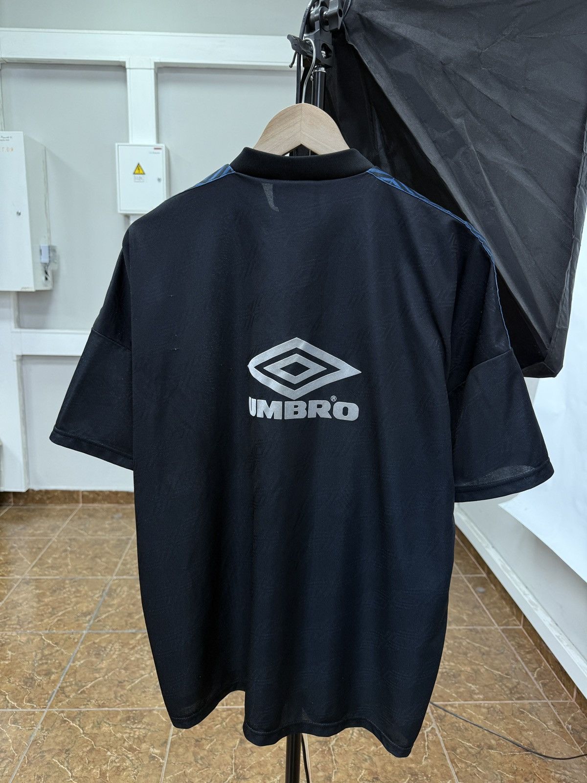 Umbro 🇬🇧 Vintage 90s Umbro Pro Training Soccer Jersey Football Rare Size US L / EU 52-54 / 3 - 2 Thumbnail