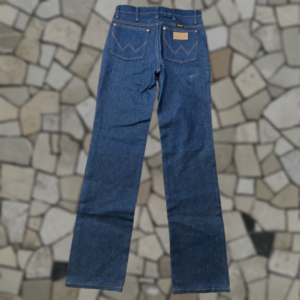 VINTAGE Wrangler Denim Jeans Cowboy Cut 936 Slim Mens 29x34 Blue Western 80s 90s Cowboy Rockabilly USA Jeans Mens