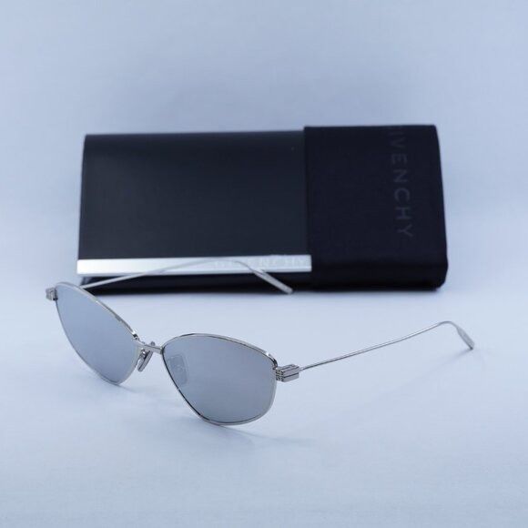 Givenchy 🕶️ New Givenchy GV40059U 16C Sunglasses - Shiny Palladium Size ONE SIZE - 11 Thumbnail