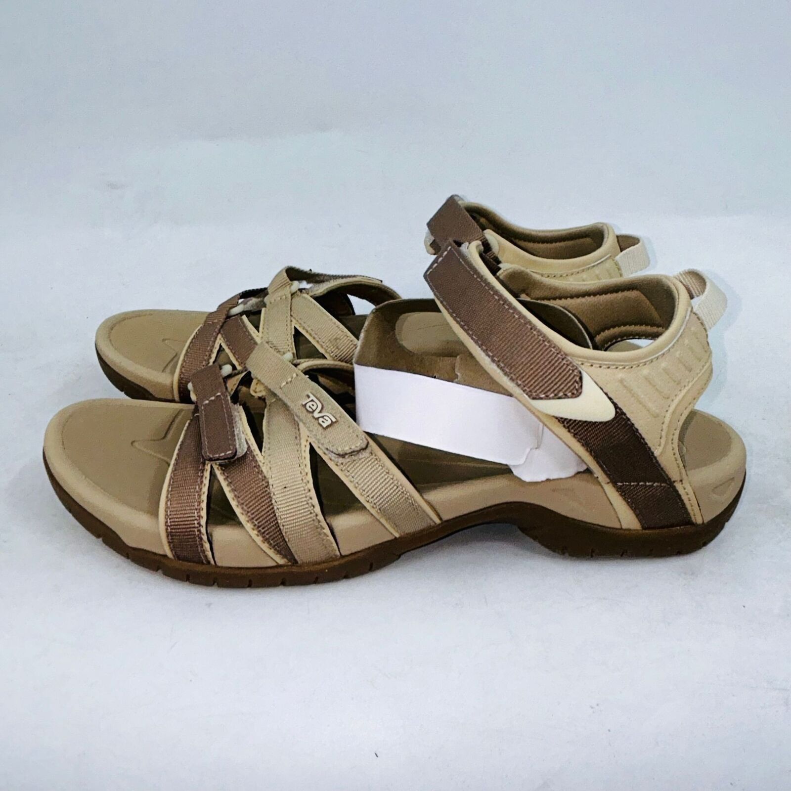 Teva TEVA WOMEN'S BROWN TIRRA ADJUSTABLE STRAP SANDALS SIZE 9B Size US 9 / IT 39 - 4 Thumbnail