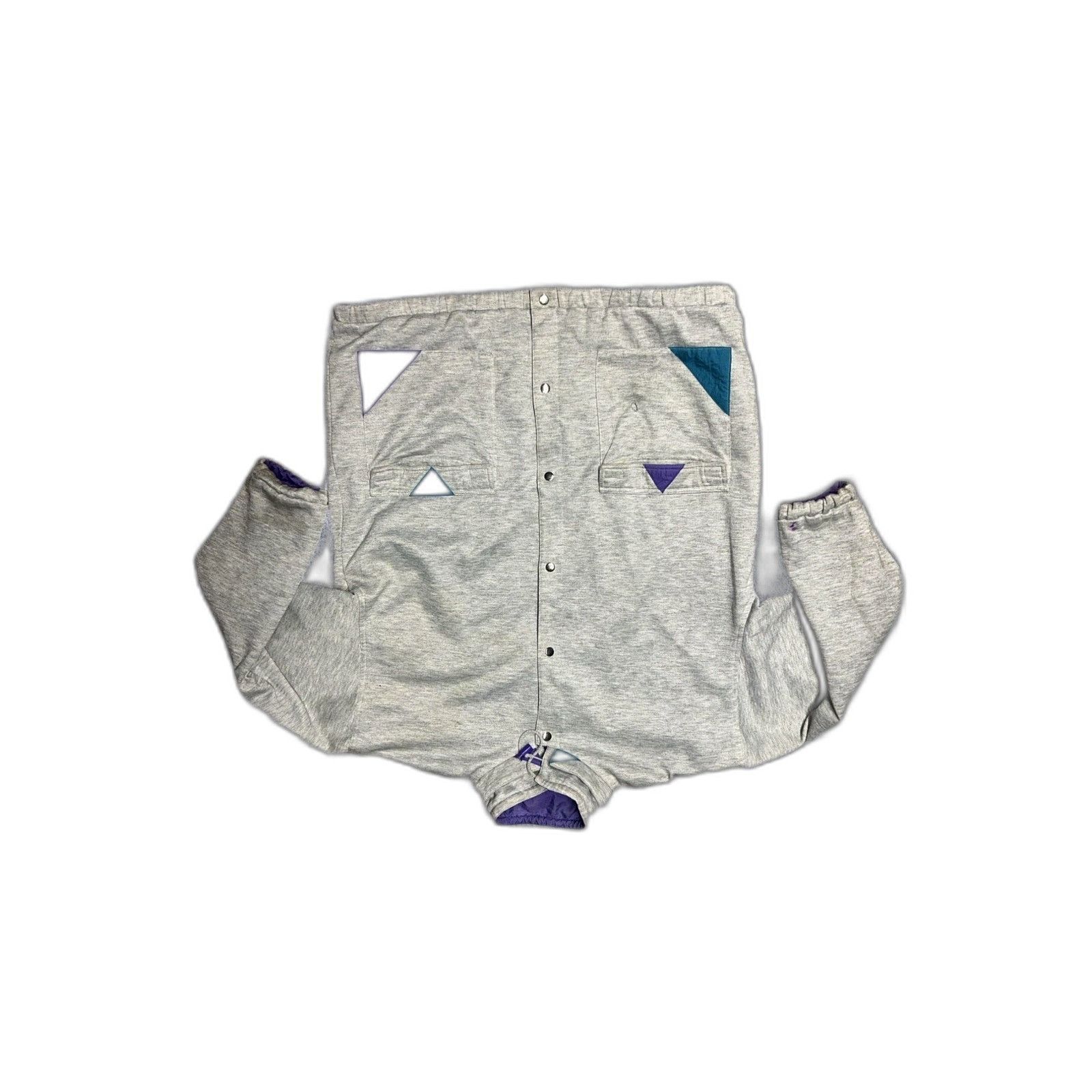 Vintage Vintage Westside Connection Reversible Jacket Gray Purple Wo Size US XL / EU 56 / 4 - 4 Thumbnail