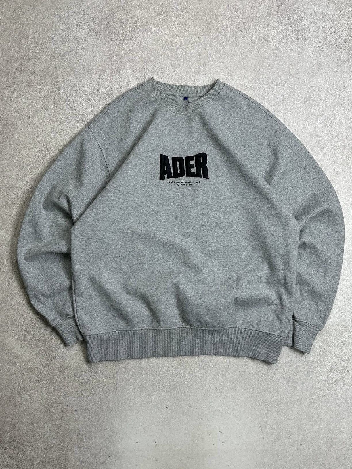 Ader Error FW20 Ader Error Ebroidery Logo Sweatshirt size A1 Size US L / EU 52-54 / 3 - 1 Thumbnail