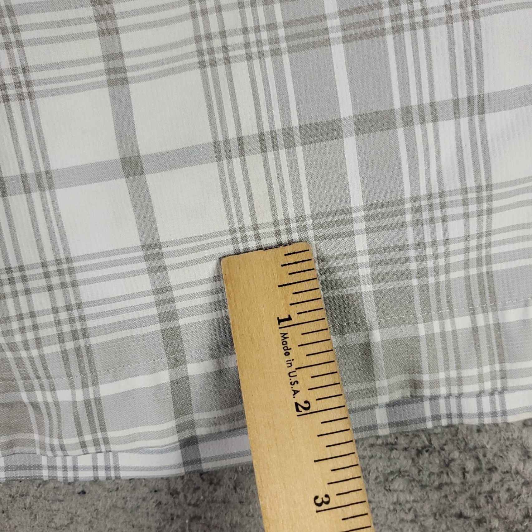 Nike Nike Shorts Mens Size 32 Gray Plaid Dri Fit Front Flat Chino Casual Golf Stain Free Stretch Pockets Front Zip Logo Brand Nike Men Regular Size US 32 / EU 48 - 6 Thumbnail