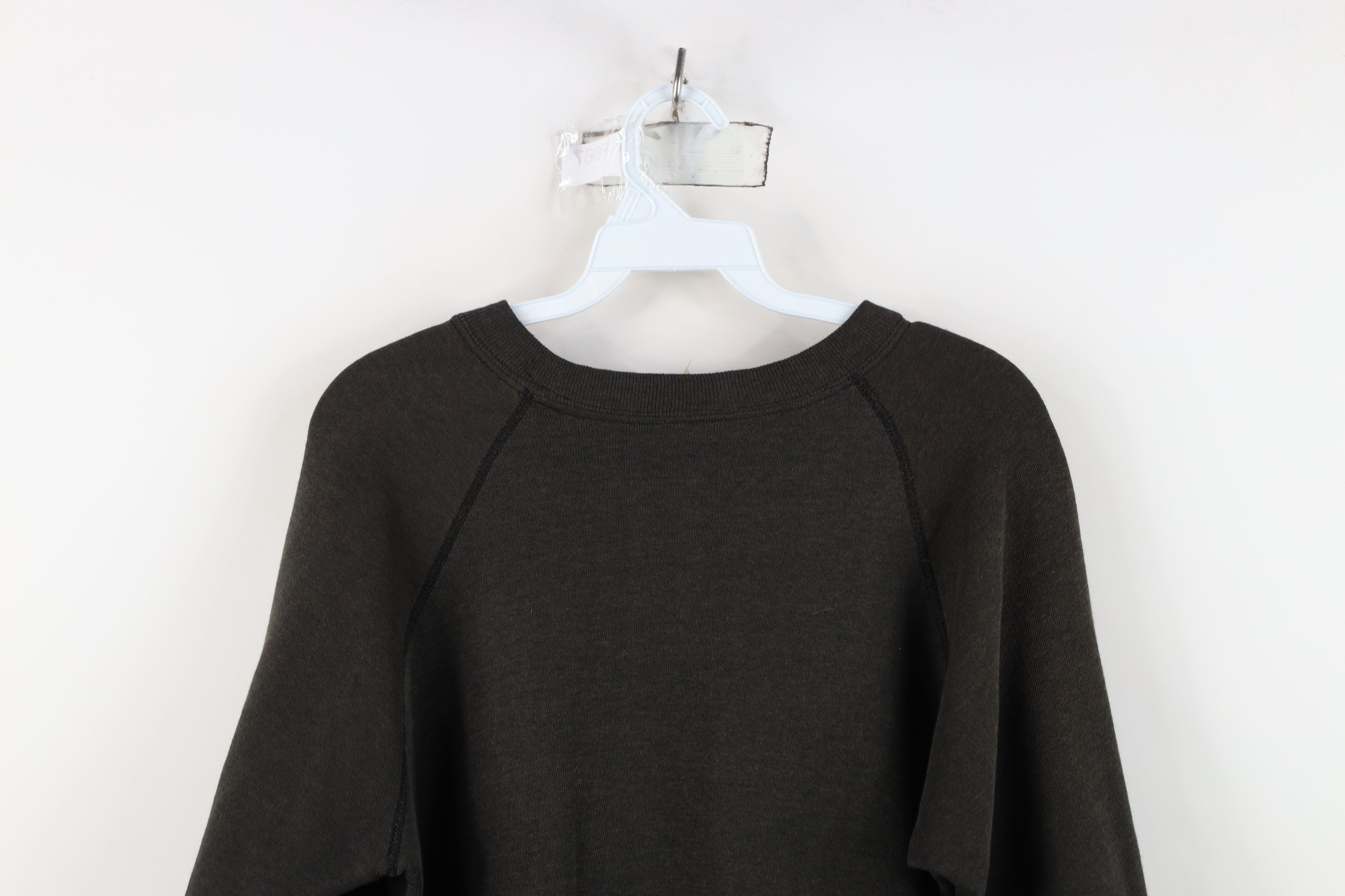 Vintage Vintage 70s 80s Streetwear Blank Raglan Crewneck Sweatshirt Size S / US 4 / IT 40 - 13 Thumbnail