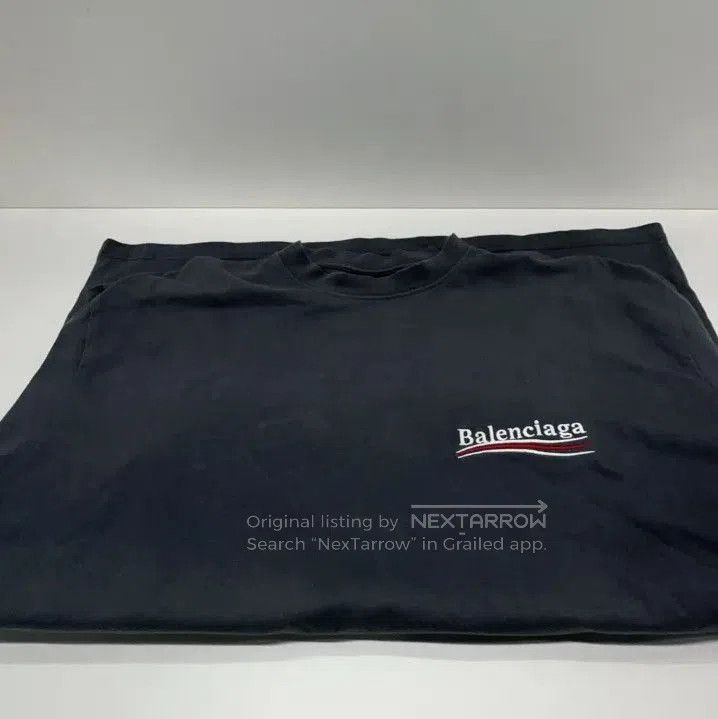 Balenciaga Balenciaga SS22 Men’s Gray Logo Embroidered T. Size US S / EU 44-46 / 1 - 2 Thumbnail