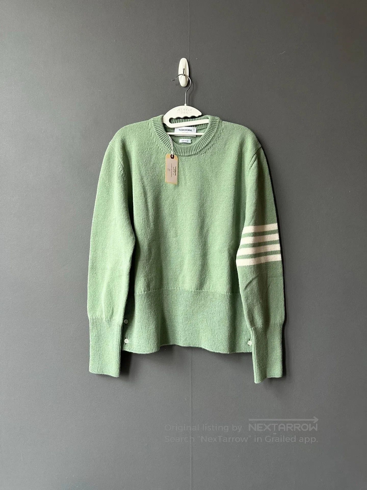 Thom Browne Thom Browne Green Sweater Size 3. Size US S / EU 44-46 / 1 - 1 Thumbnail