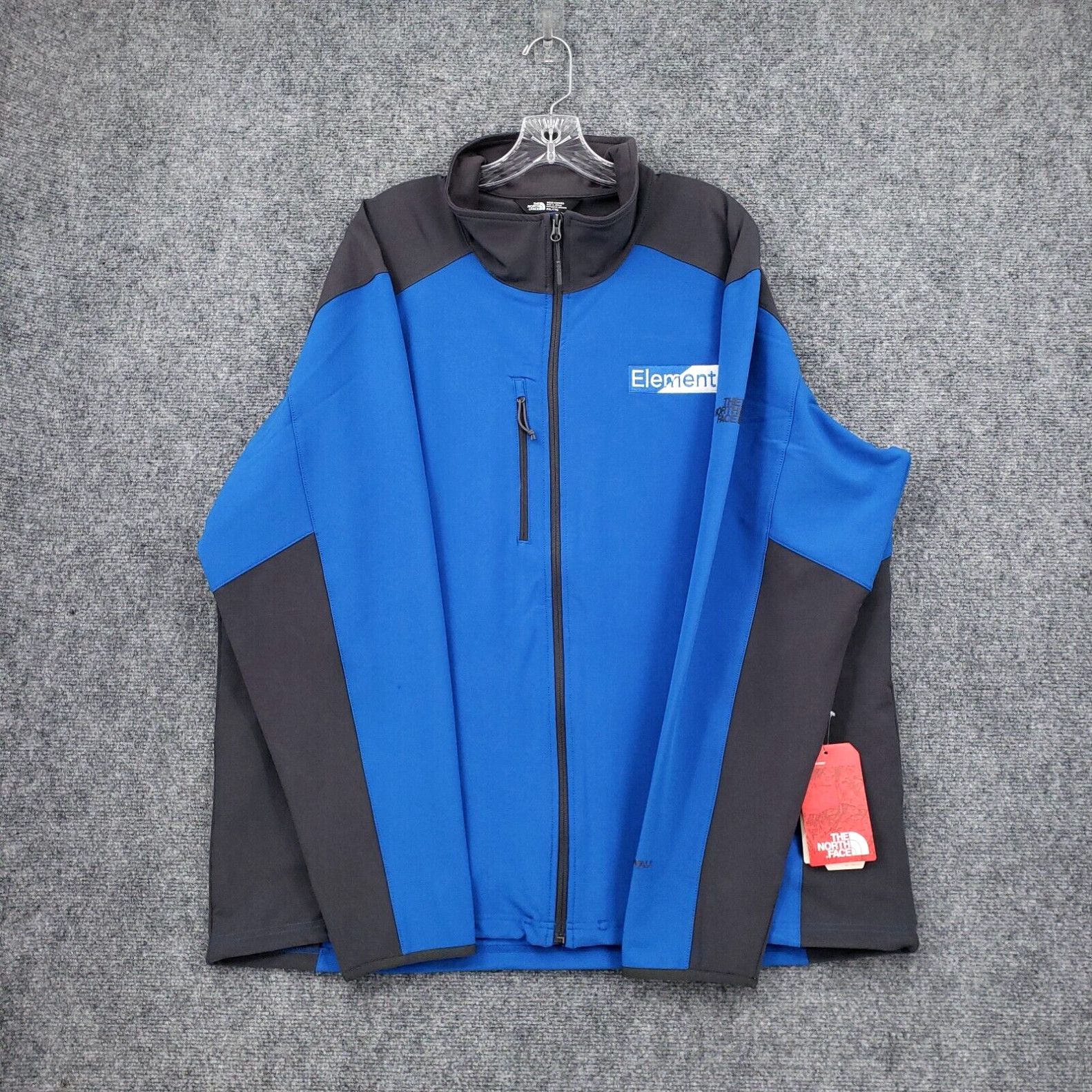The North Face NEW The North Face Windwall Jacket Mens 2XL Blue Tech Stretch Soft Shell Element Grailed