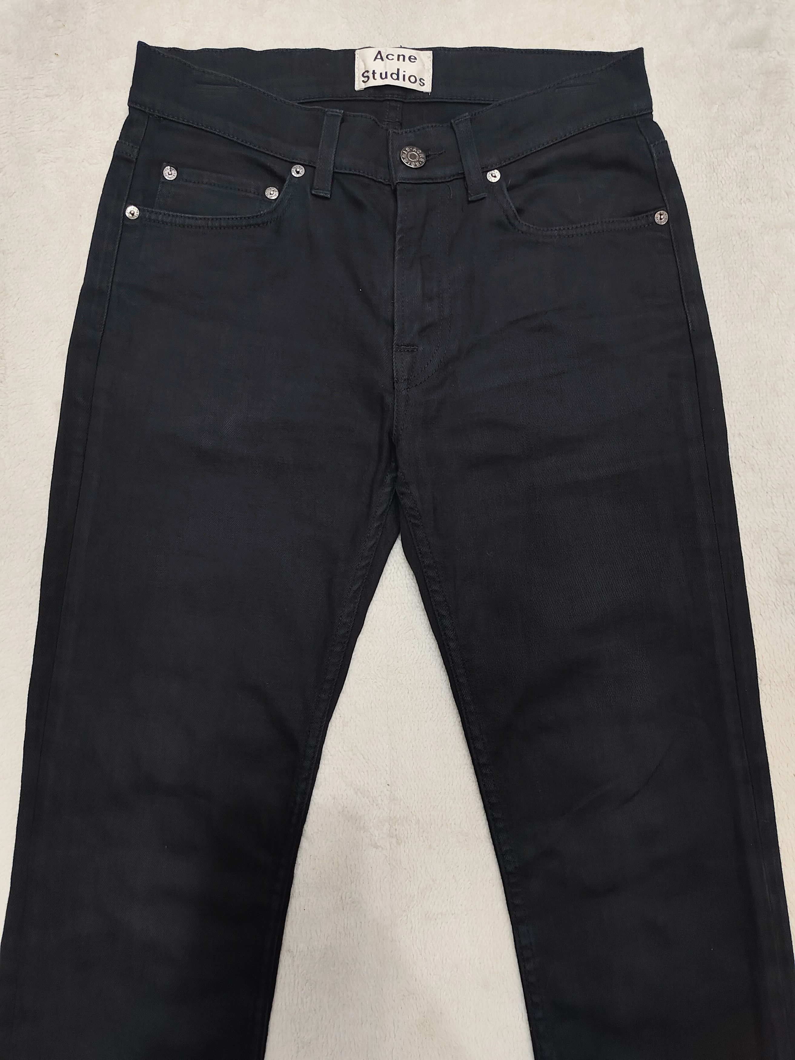 Acne Studios Acne Studios - Ace Stay Cash Minimal Slim Straight Jeans Size US 29 - 2 Thumbnail