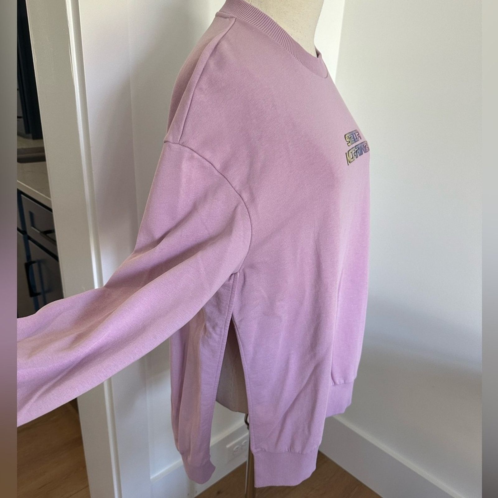 Stella McCartney Stella McCartney Purple Logo Sweatshirt - Medium $725 Size M / US 6-8 / IT 42-44 - 7 Thumbnail