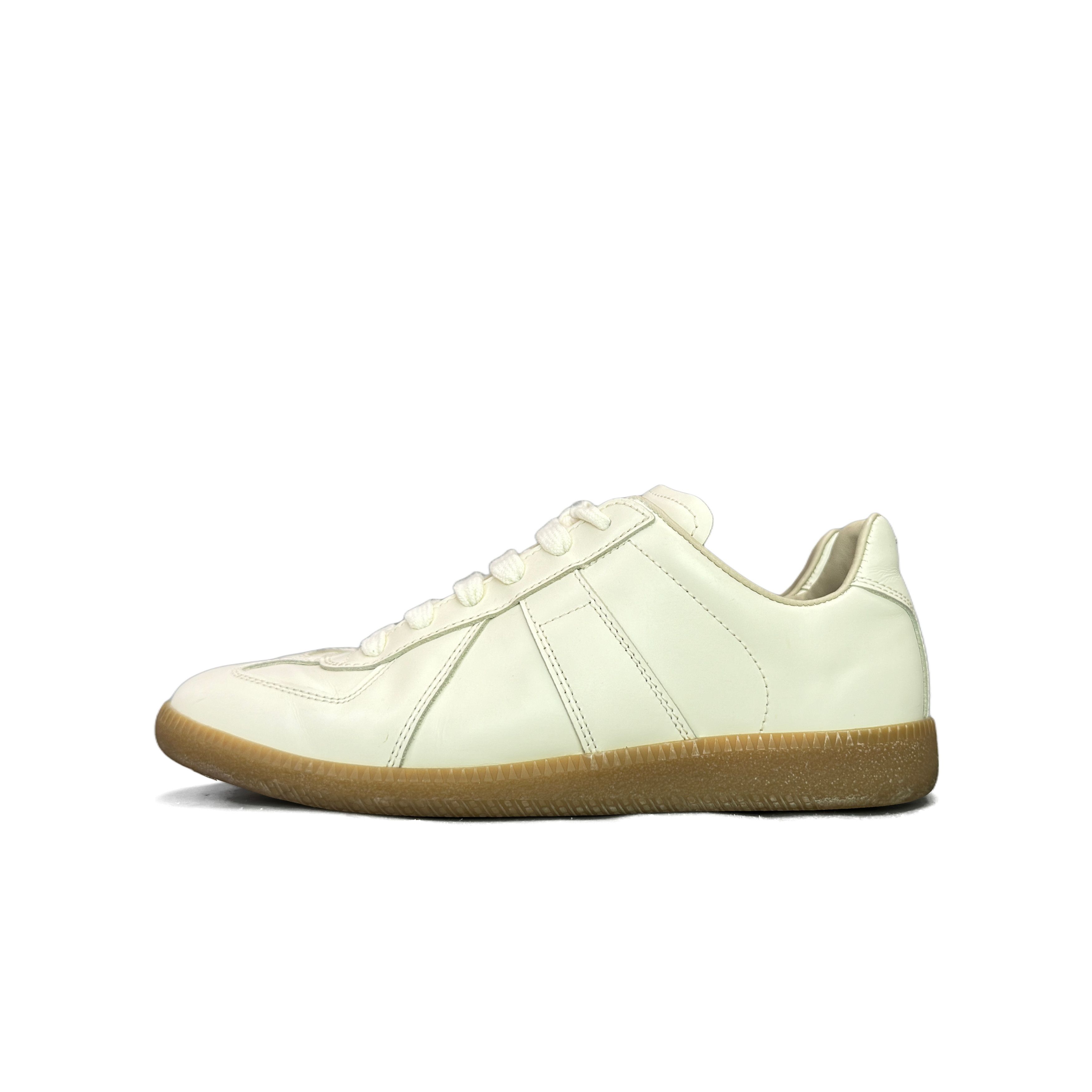 Maison Margiela Maison Margiela White Replica Sneakers Size 37 Size US 7 / IT 37 - 1 Thumbnail