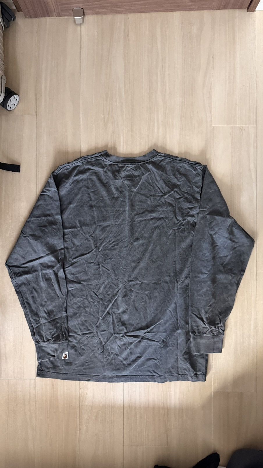 Bape Overdye One Point Pocket Relaxed Fit Tee Black Size US XL / EU 56 / 4 - 4 Thumbnail