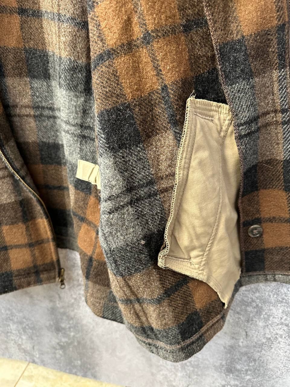 J.Crew !RARE! J. Crew Oarsman Plaid Overshirt Jacket Plaid Wool Size US XL / EU 56 / 4 - 14 Thumbnail