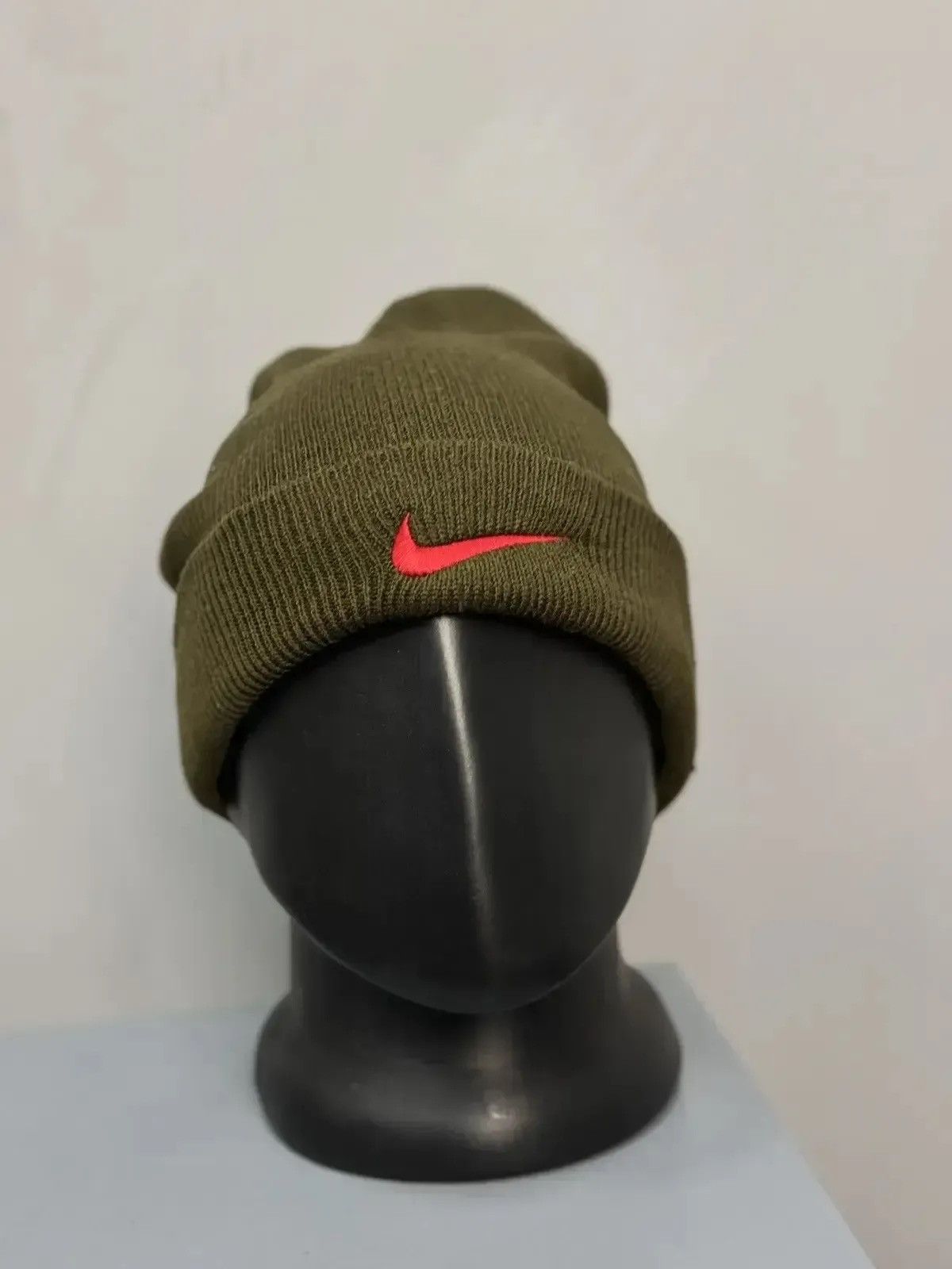 Japanese Brand × Nike Vintage Rare nike Knitted REVERSIBLE HAT/SCARF Y2K Size ONE SIZE - 3 Thumbnail