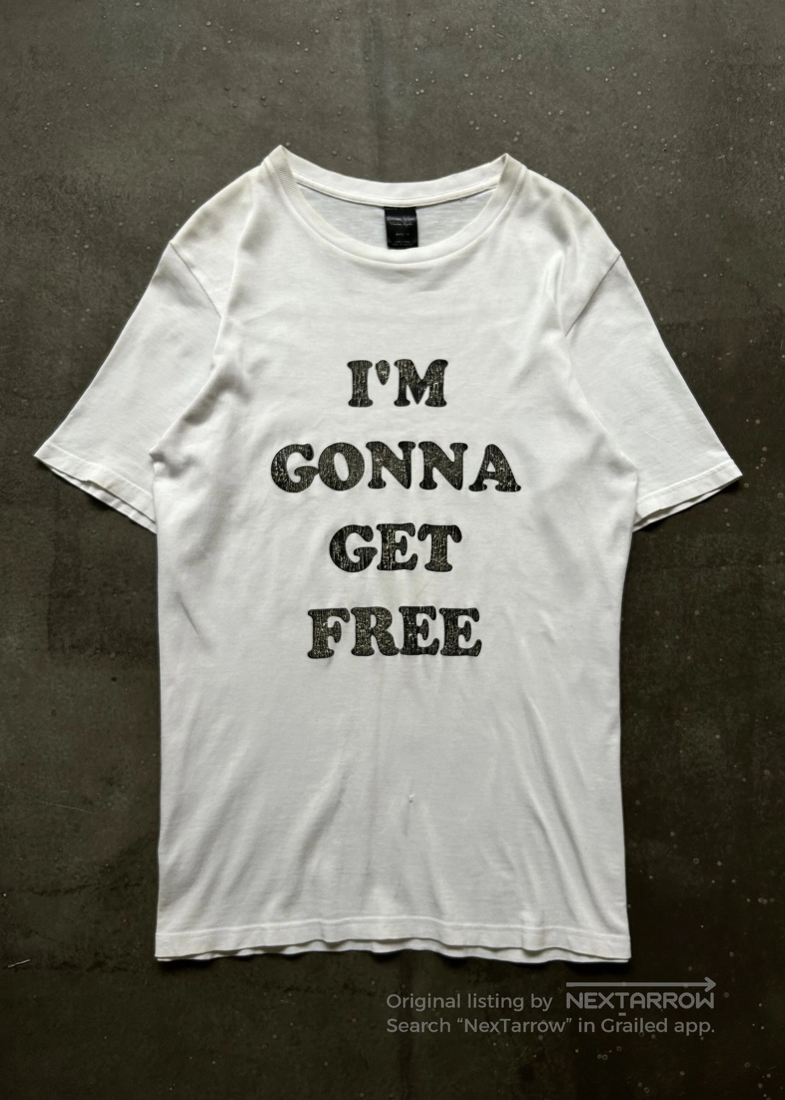 DEN IM by SIKI IM Number (N)ine 04SS Slogan T. Size US L / EU 52-54 / 3 - 1 Thumbnail
