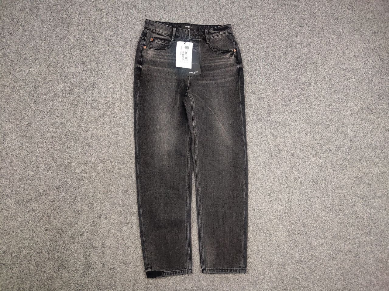 Miss Sixty Miss Sixty Vicki Mom Black Faded Denim Jeans Vtg Y2K Style Size 27" / US 4 / IT 40 - 3 Thumbnail