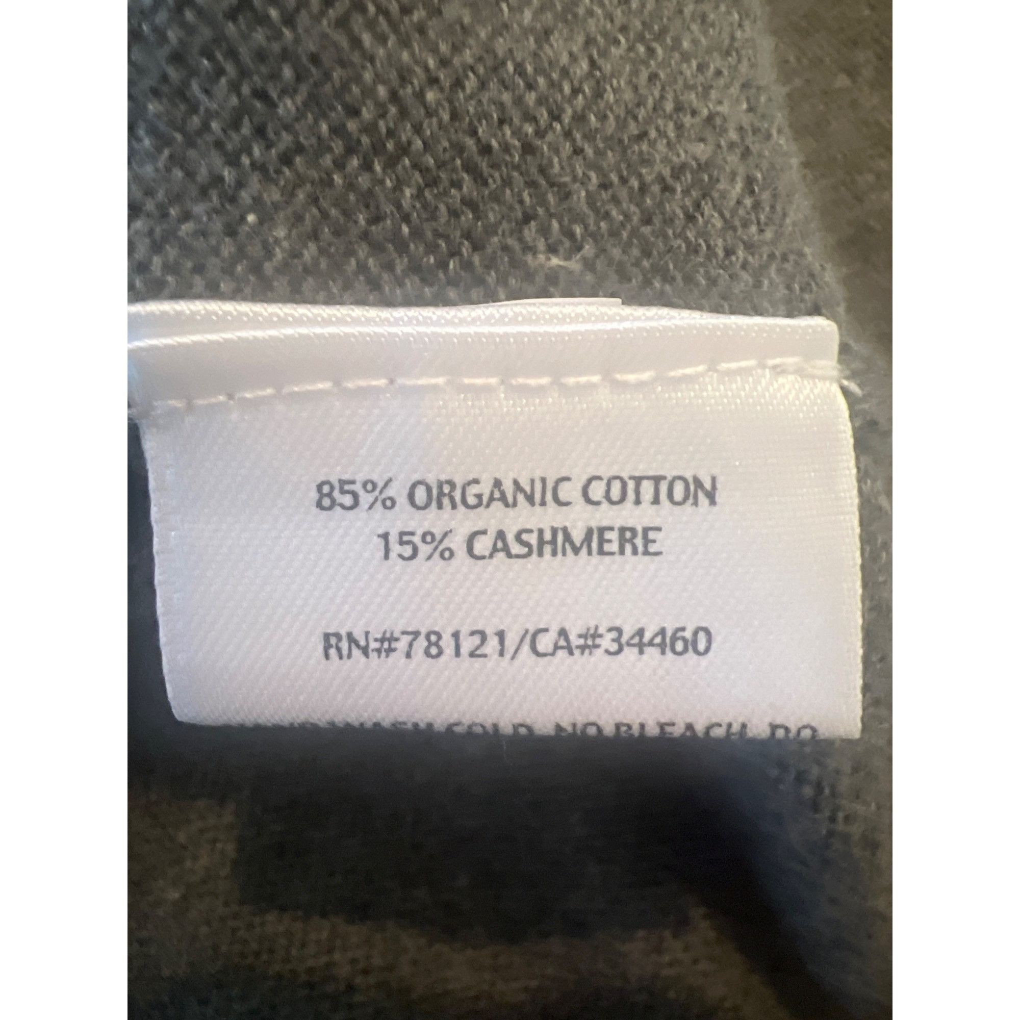 Eileen Fisher Eileen Fisher Organic Cotton Cashmere Blend Button-Front Car Size XS / US 0-2 / IT 36-38 - 6 Thumbnail