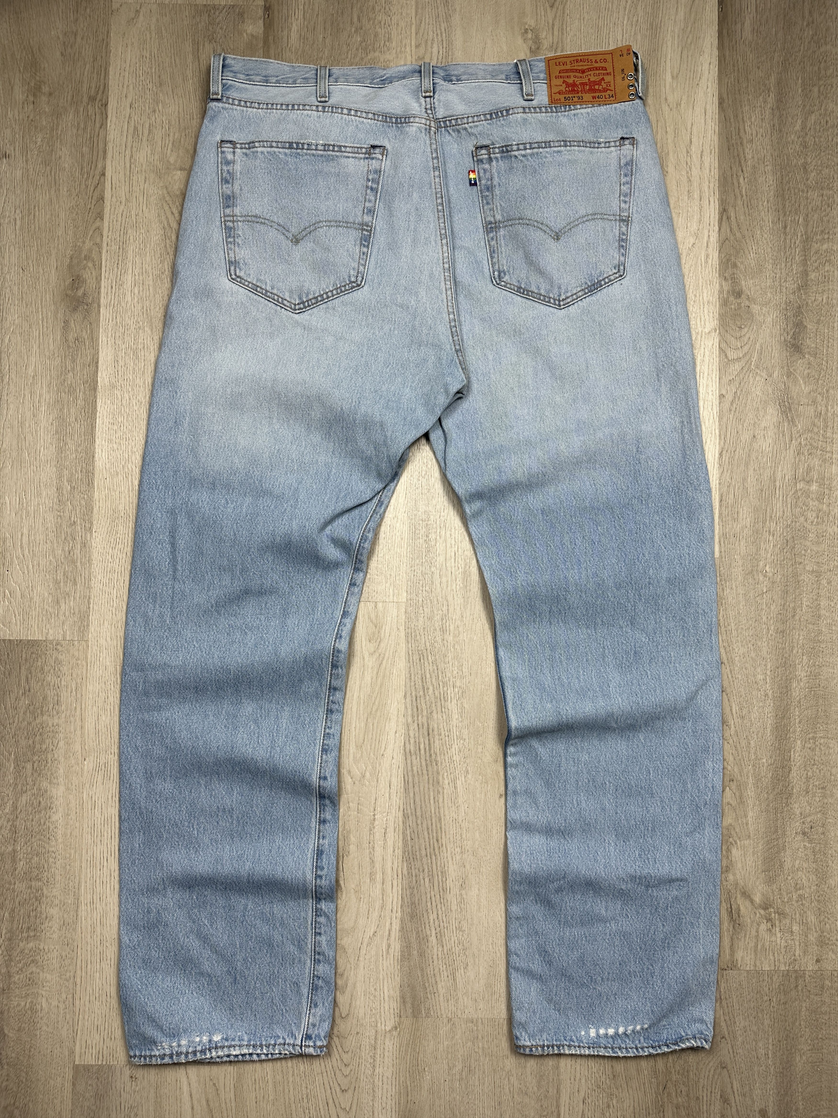 Levi's Levis 501 Pride LGBT Mens Denim Pants Jeans Size US 40 / EU 56 - 2 Thumbnail
