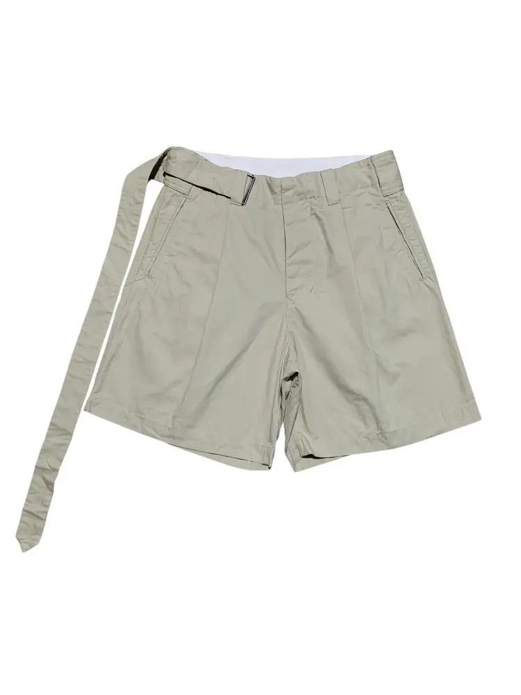 Aspesi Aspesi Blue Garments gurkha pleats wide short pants Size US 30 / EU 46 - 2 Thumbnail