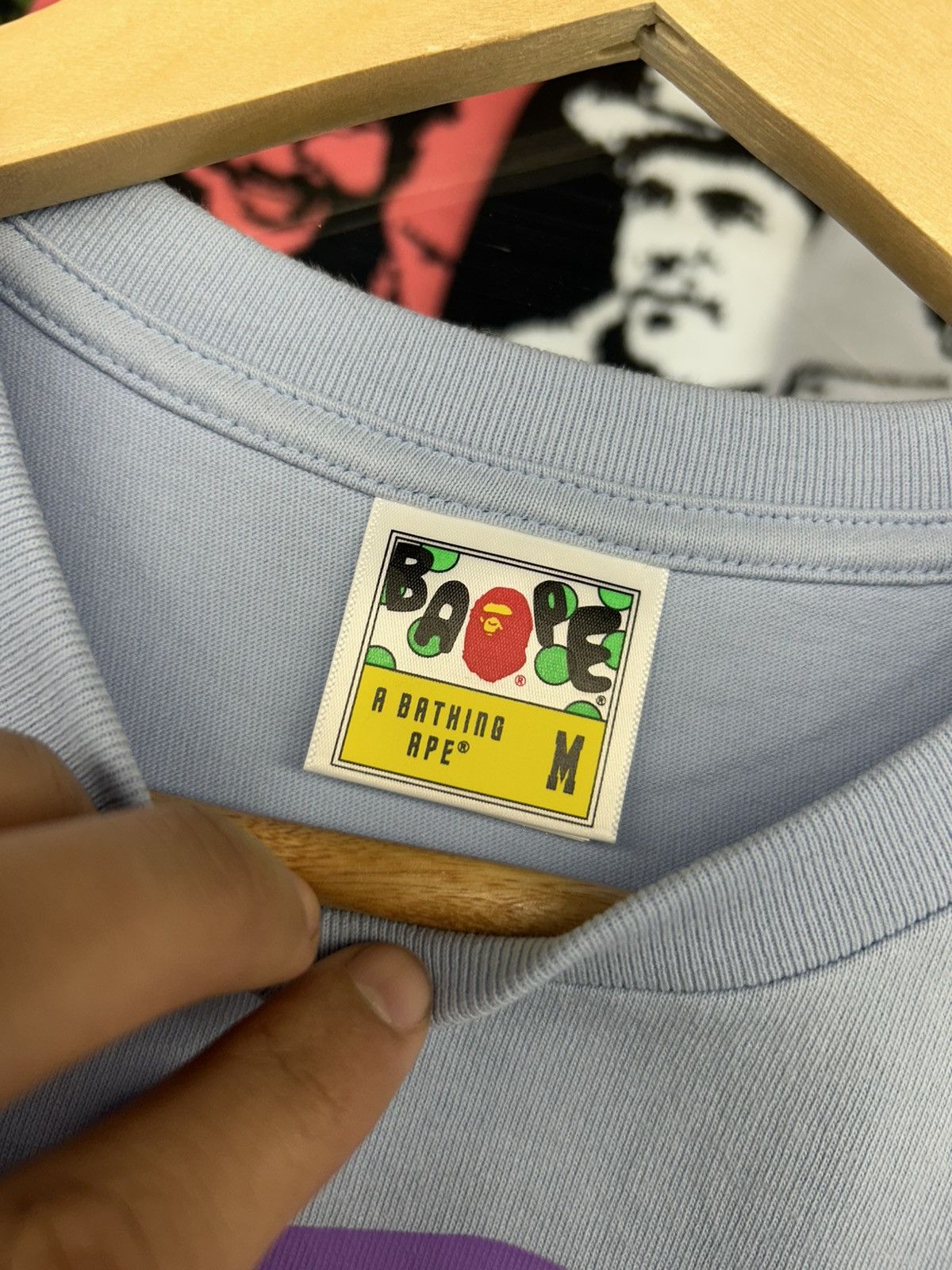 Bape Bape “Ape” T-shirt Size US M / EU 48-50 / 2 - 3 Thumbnail