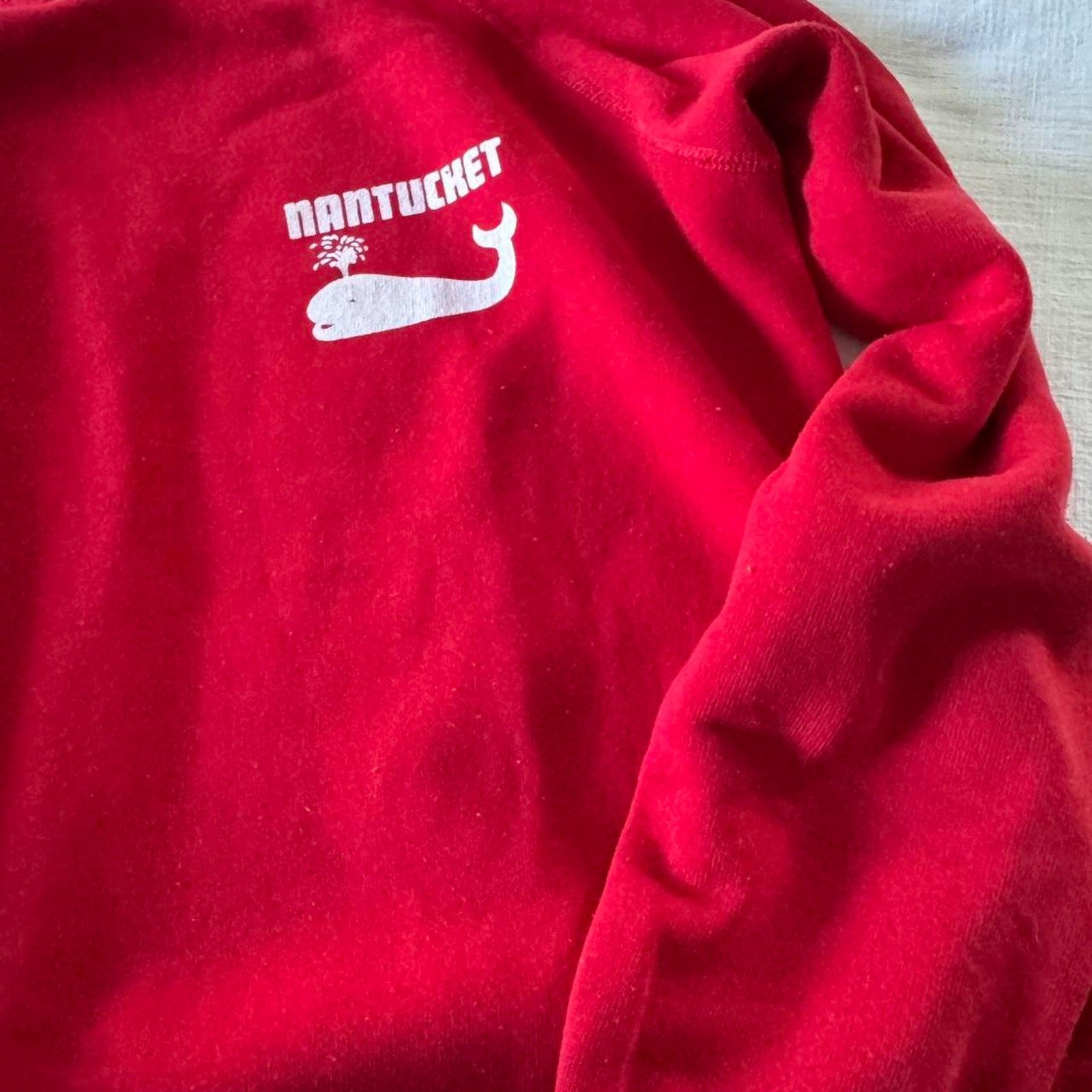 Other Nantucket Whale Red Sweatshirt - Vintage, Medium Size US M / EU 48-50 / 2 - 8 Thumbnail