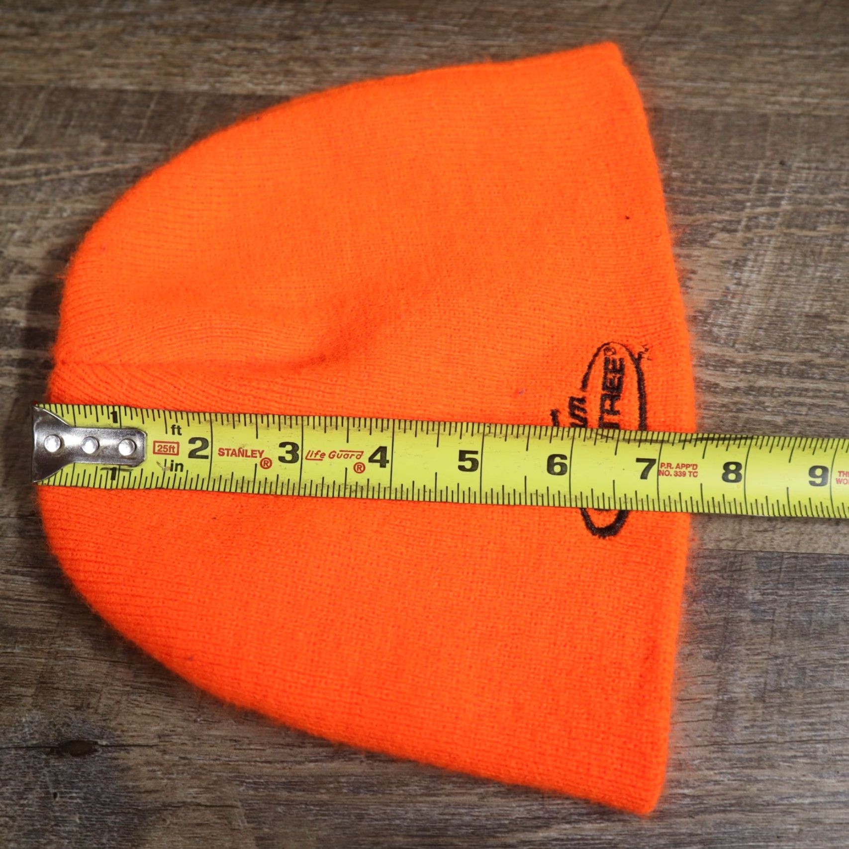 Realtree Vintage Team Realtree Unisex Hunting Beanie Acrylic Orange Knitted Hat 2010s Size ONE SIZE - 5 Thumbnail