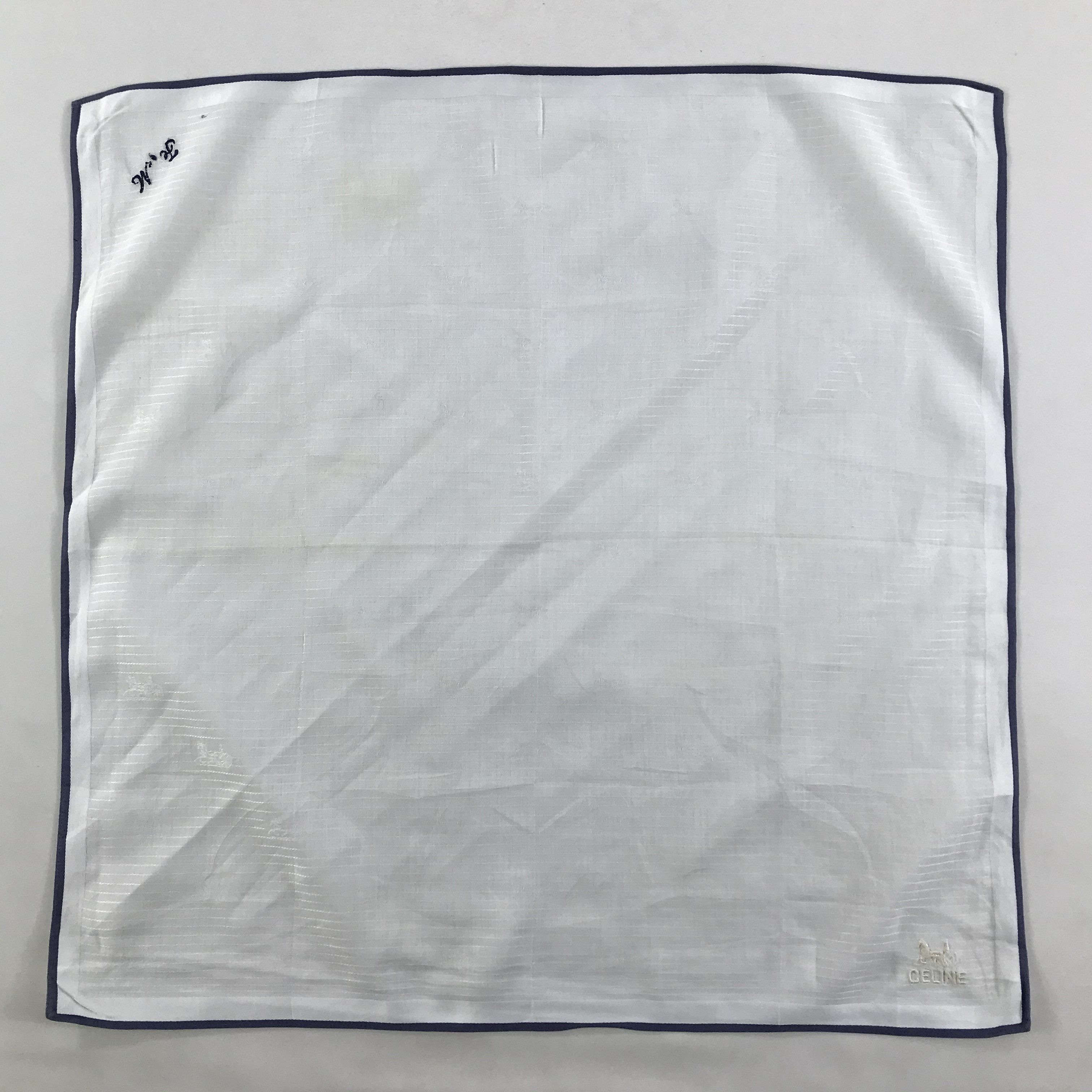 Celine × Vintage Celine Bandana / Handkerchief / Neckerchief - S1313 Size ONE SIZE - 1 Thumbnail