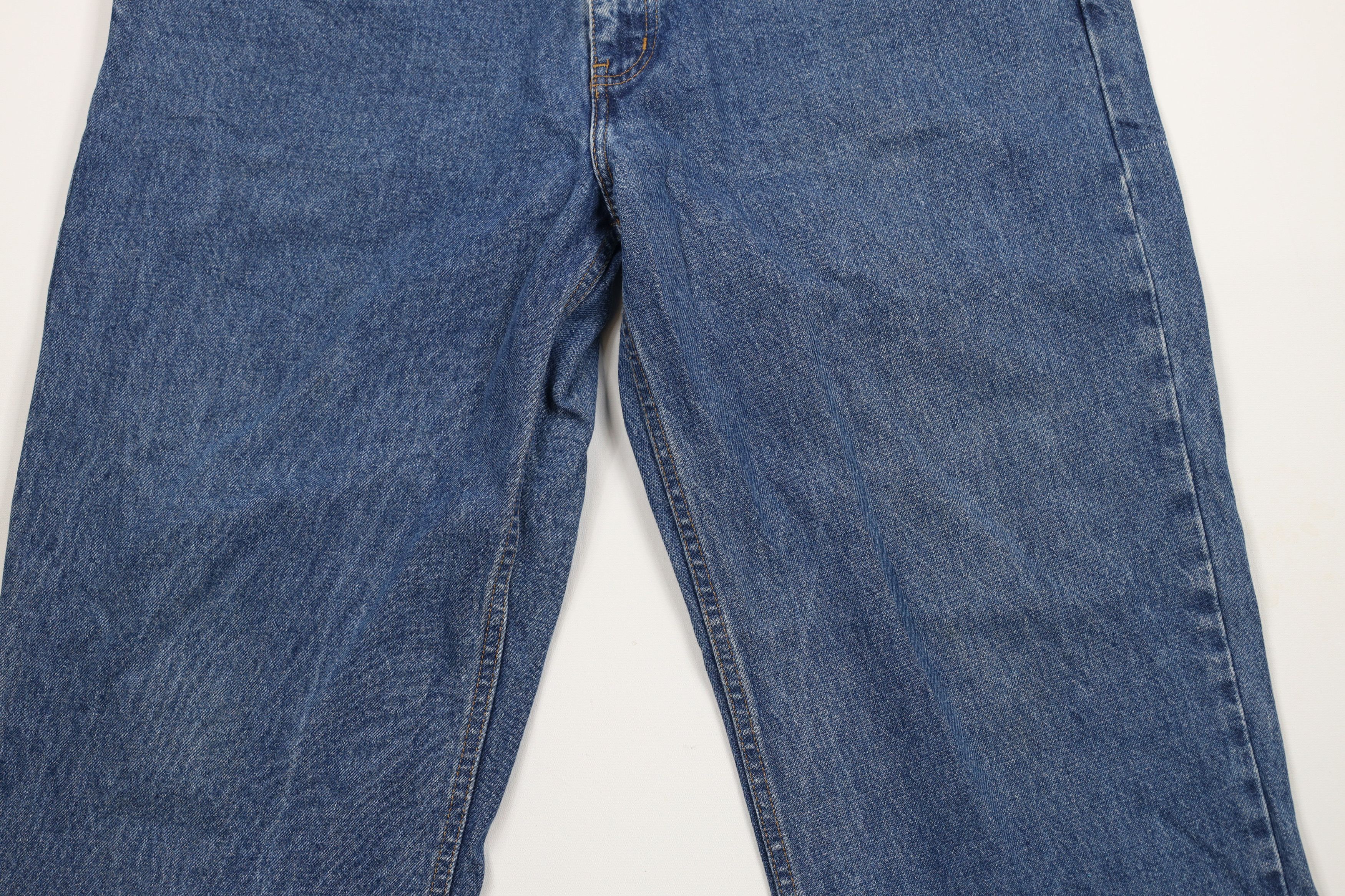 Vintage Vintage 90s Streetwear Baggy Fit Wide Leg Denim Jeans Blue Size US 40 / EU 56 - 3 Thumbnail