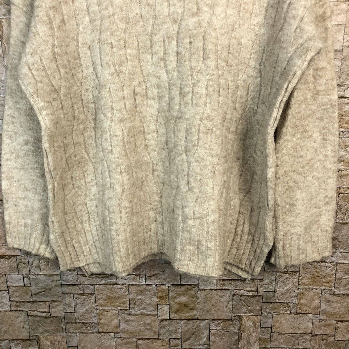 Homespun Knitwear × Japanese Brand Japanese Brand Brown Knitwear #A820 Size L / US 10 / IT 46 - 6 Thumbnail