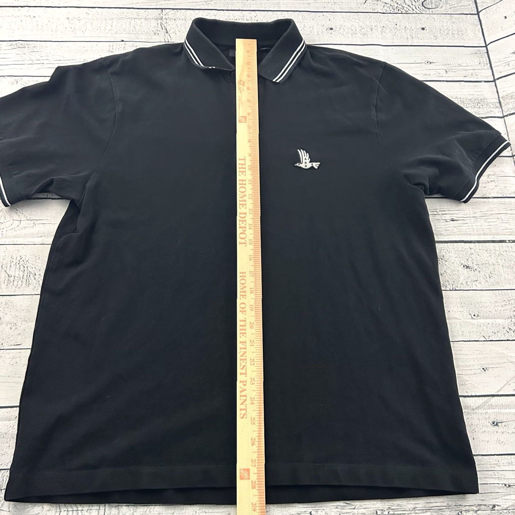 Parra Parra Short Sleeve Button Front Polo Shirt Men's XL Black Size US XL / EU 56 / 4 - 4 Thumbnail