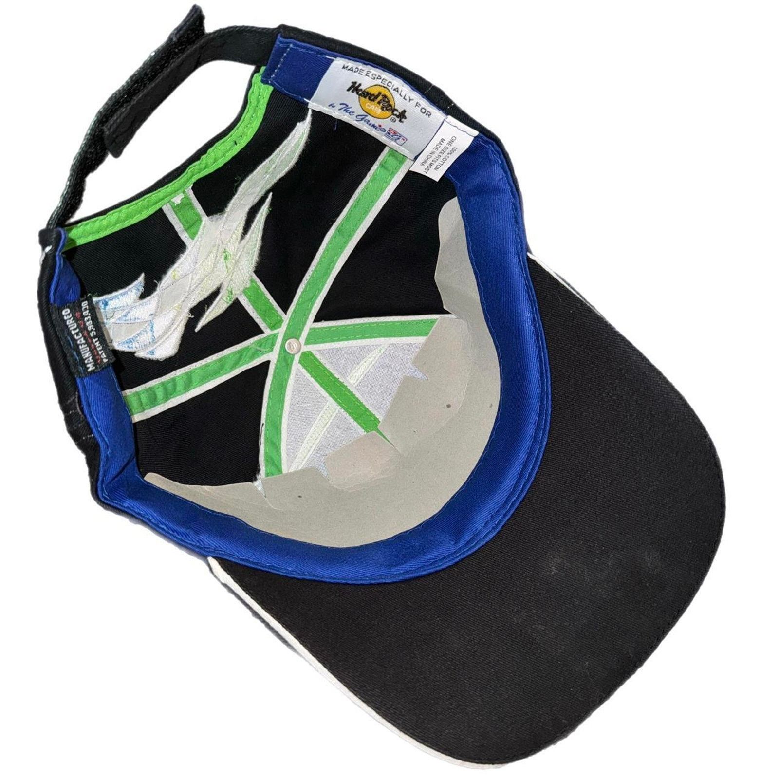 Hard Rock Cafe × Vintage Y2K Hard Rock Cafe Hat - Vibrant Embroidered Design! Size ONE SIZE - 4 Thumbnail