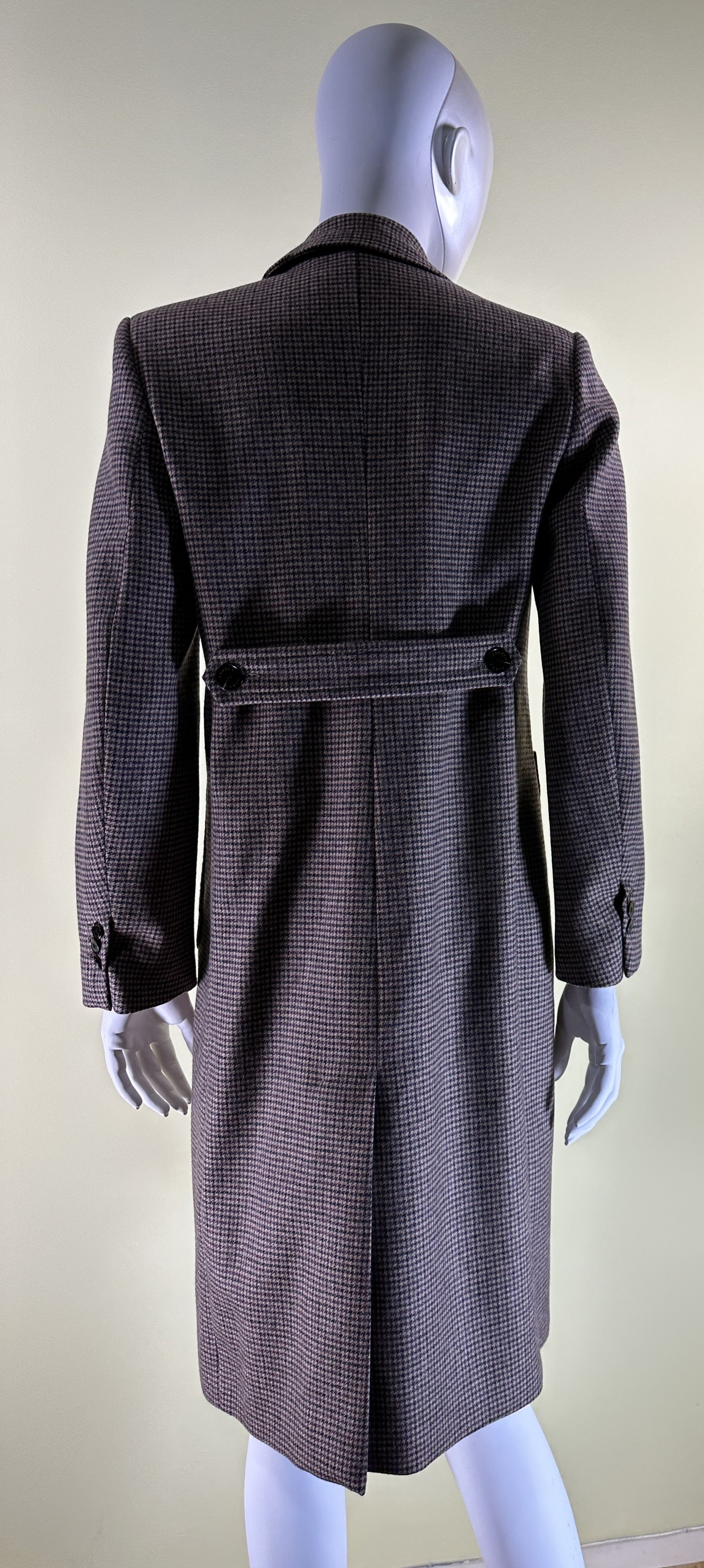 Sandro Manteau check wool blend coat Size S / US 4 / IT 40 - 5 Thumbnail