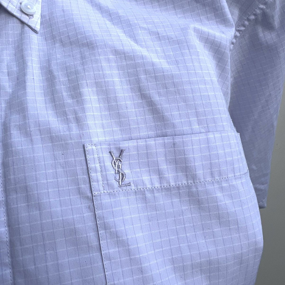 Yves Saint Laurent Yves Saint Laurent summer shirt vintage Size US M / EU 48-50 / 2 - 2 Thumbnail