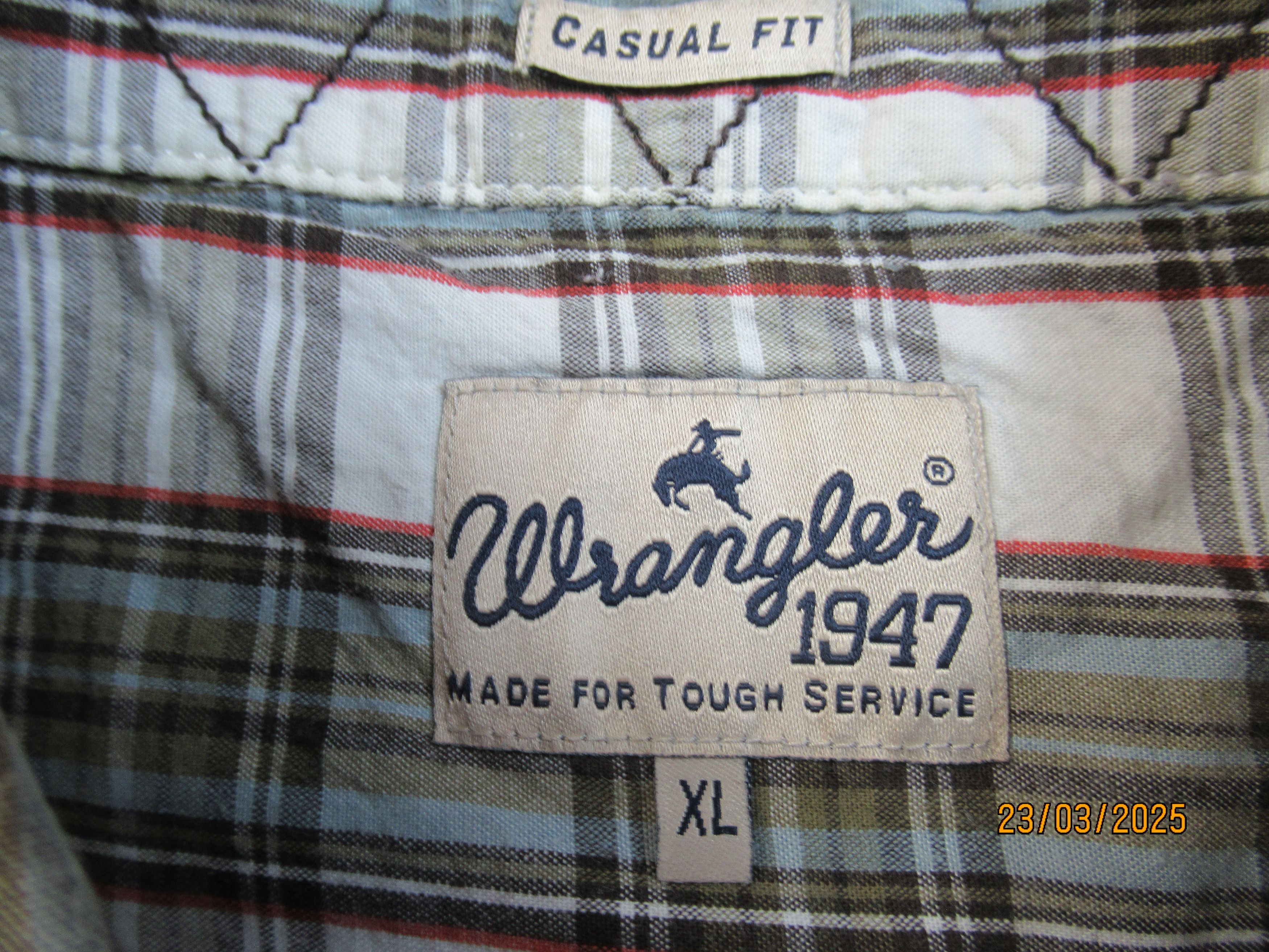 Wrangler Wrangler short sleeve shirt Size US XL / EU 56 / 4 - 4 Thumbnail