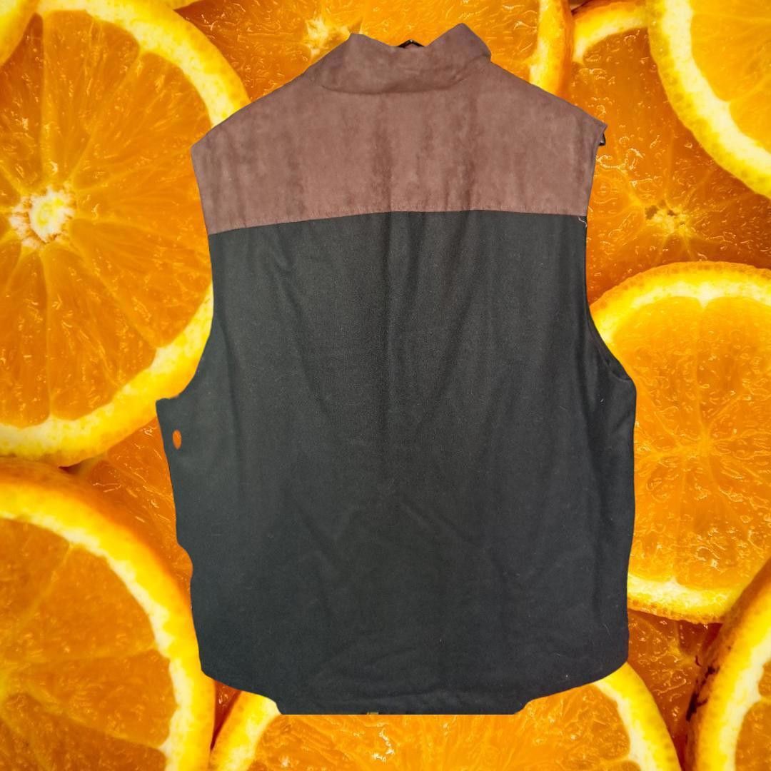 Other Boulder Creek Black and Brown Vest Wool Blend With 2 Snap Po Size US M / EU 48-50 / 2 - 6 Thumbnail