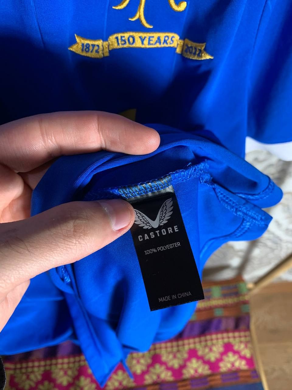 Castore Vintage FC Rangers Scotland Retro Soccer Jersey Y2K 90s Size US XXL / EU 58 / 5 - 8 Thumbnail