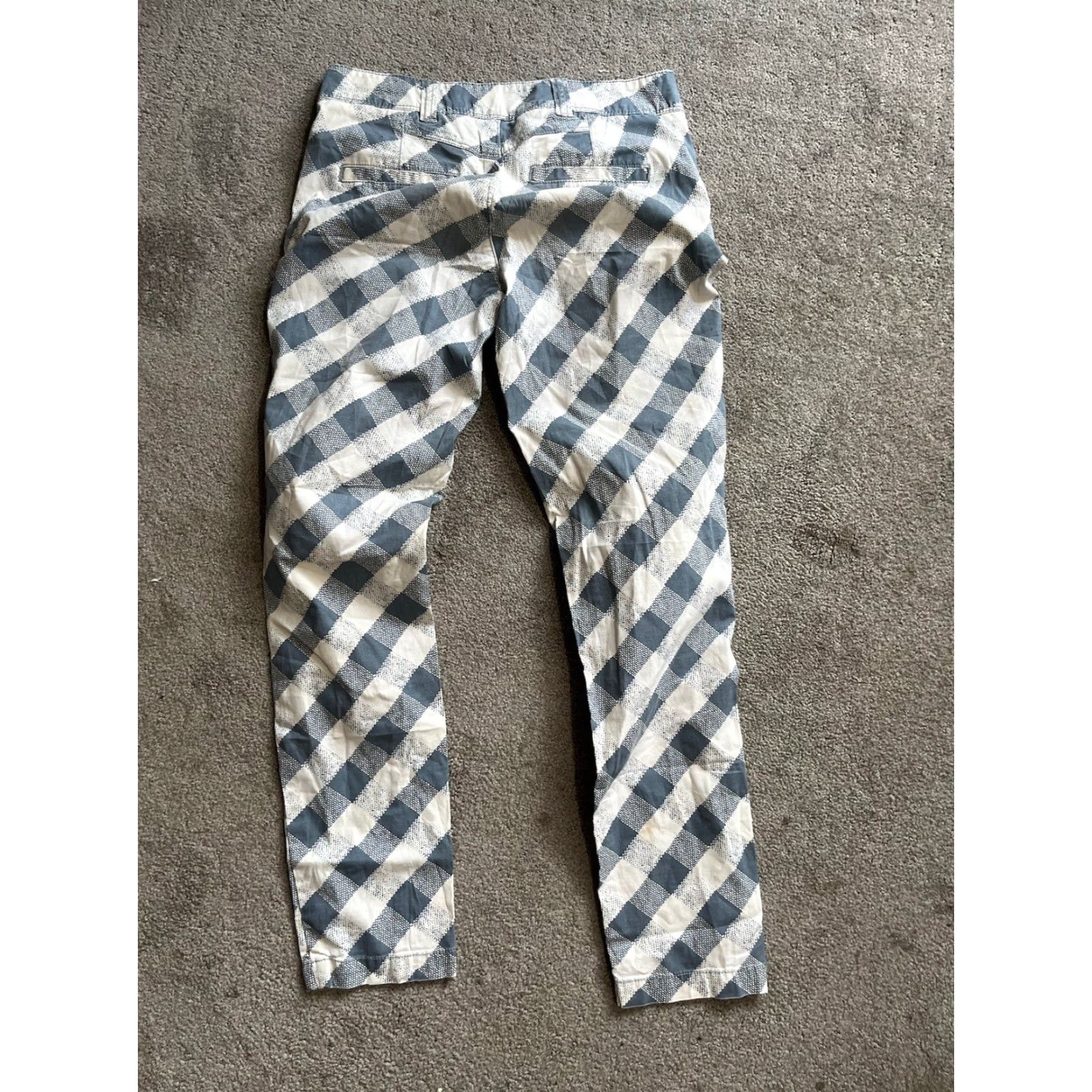 Anthropologie Anthropologie Daughters Of The Liberation Checkered Plaid Pants Size 4 Size 27" / US 4 / IT 40 - 3 Thumbnail