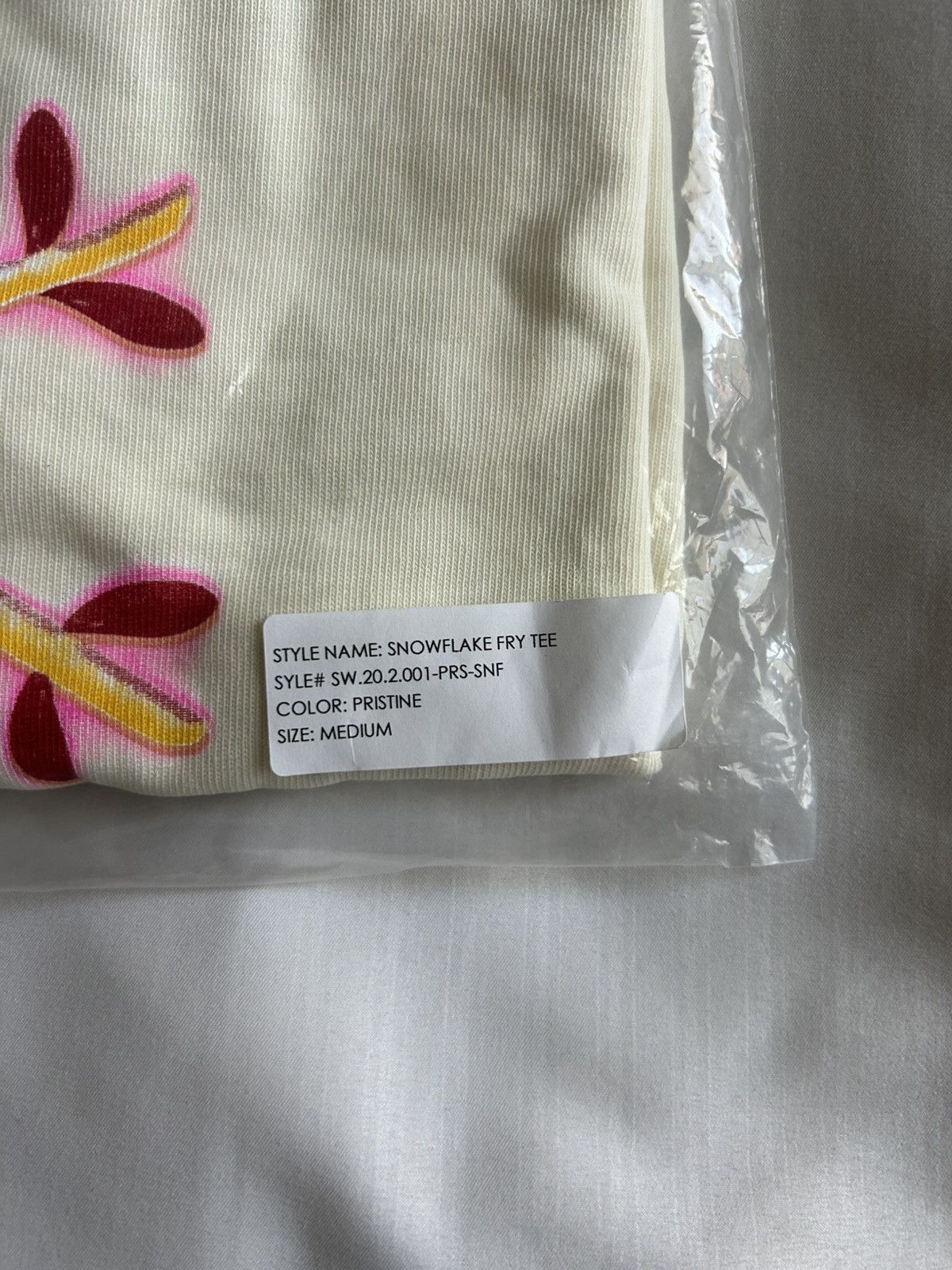 Other Saweetie McDonald’s Unreleased Snowflake Fry Tee Medium Size US L / EU 52-54 / 3 - 9 Thumbnail