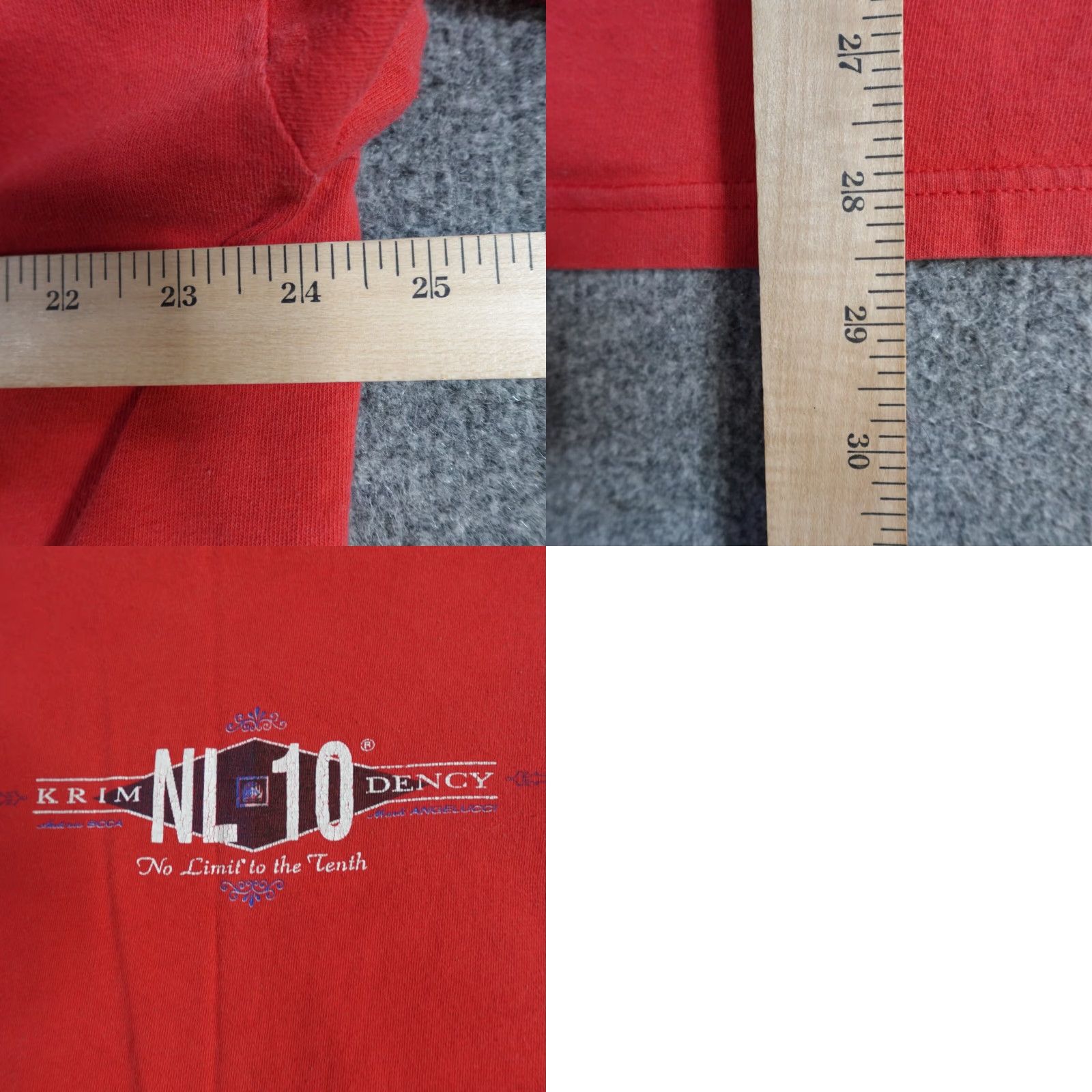 Vintage VINTAGE No Limit T-shirt 3X Red Double-Sided USA T-Shirt Men 3X Red Vintage Rap Criminal Tendency Size US XXL / EU 58 / 5 - 8 Thumbnail