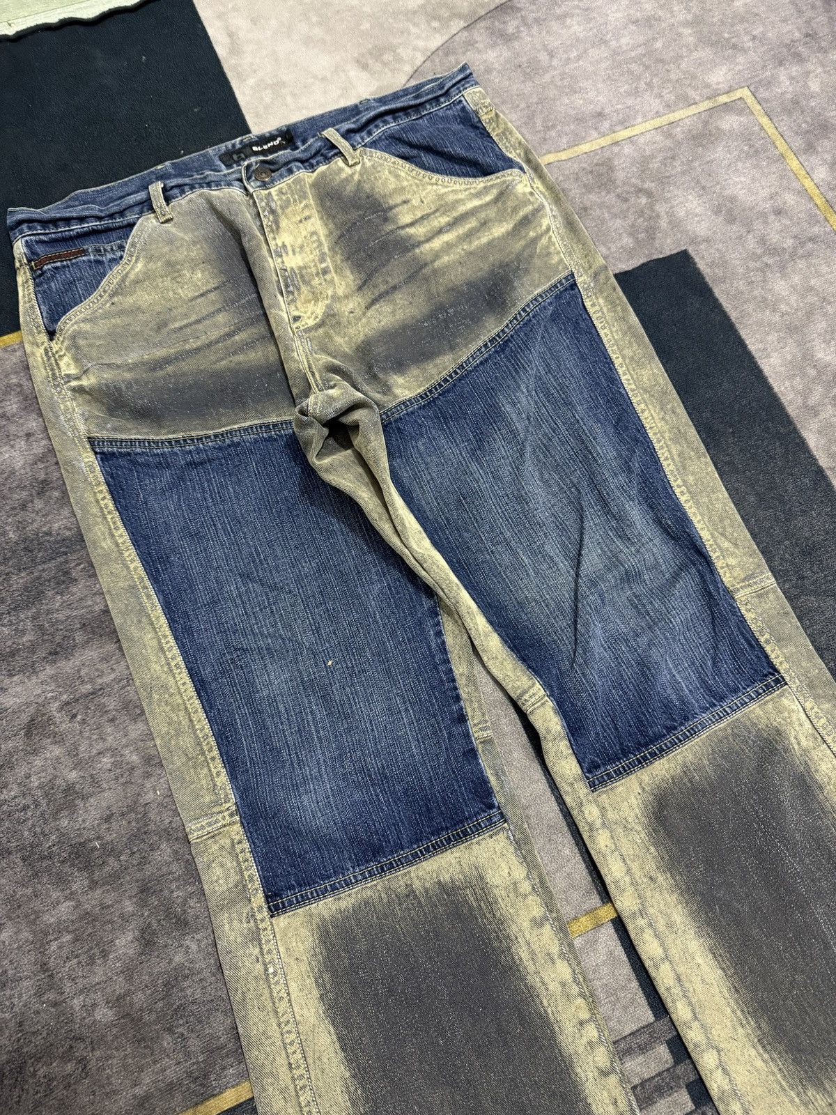 14th Addiction BLEND IFSIXWASNINE DENIM PANTS Size US 40 / EU 56 - 2 Thumbnail